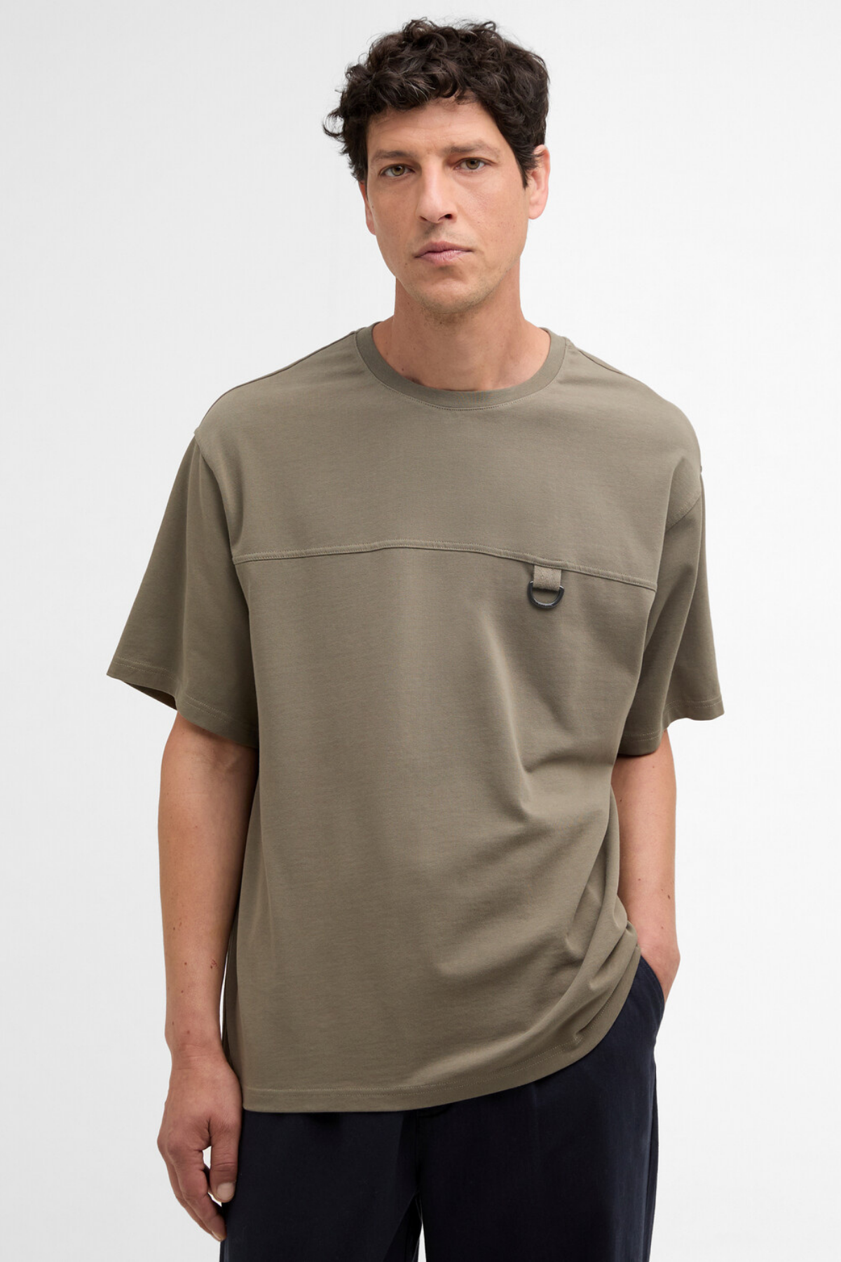 Barbour Ardgill Oversized T-Shirt OL72 Smokey Olive