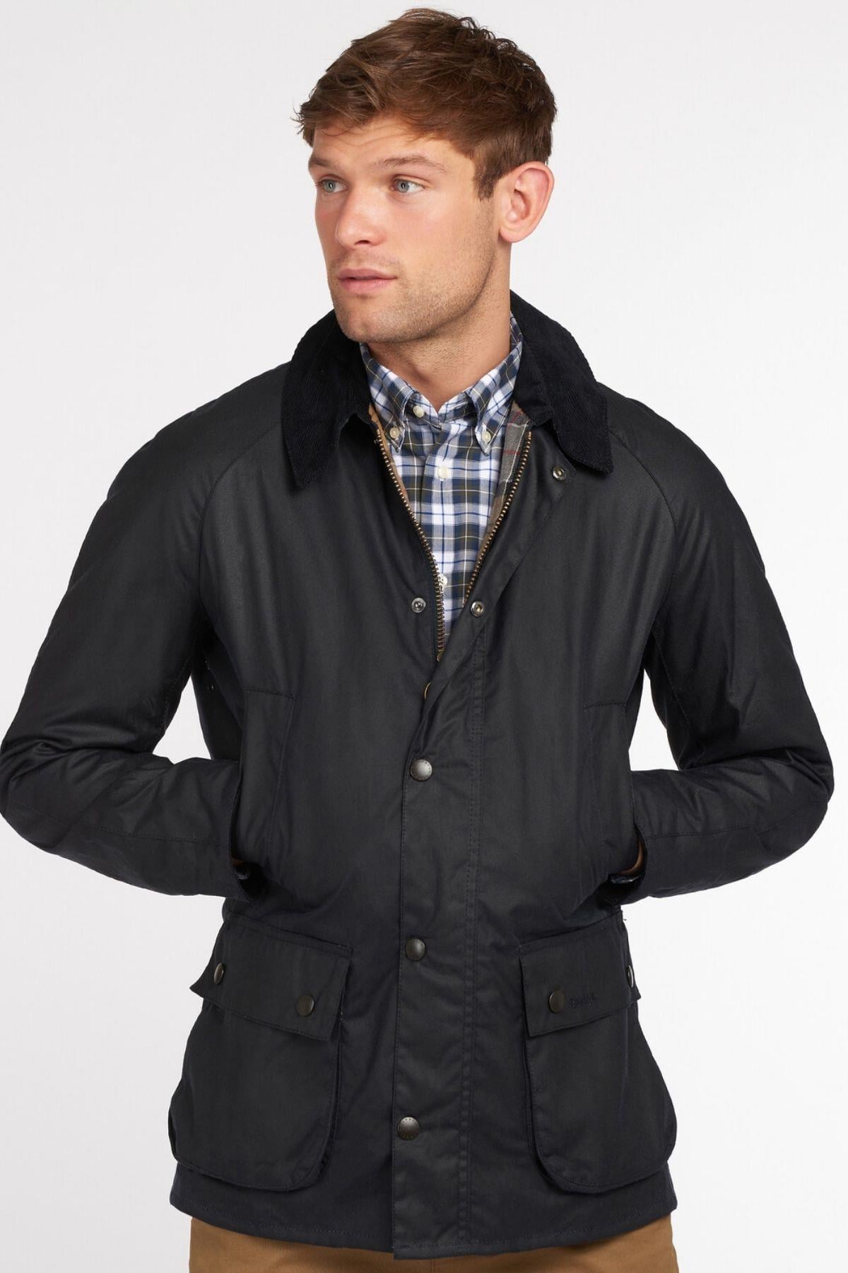 Barbour Ashby Yağlı Ceket NY92 Navy