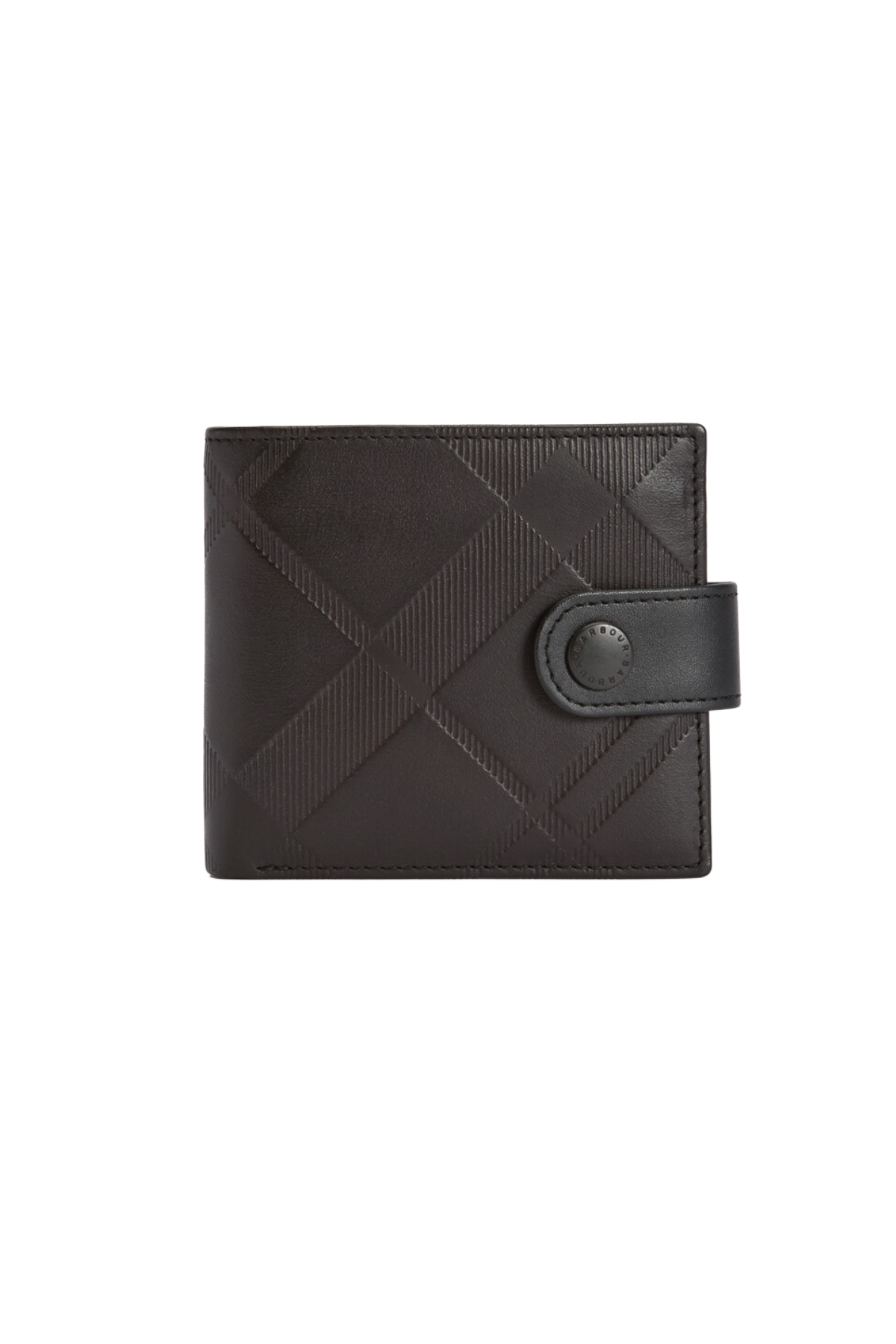 Barbour Bamburgh Deboss Deri Cüzdan BK11 Black