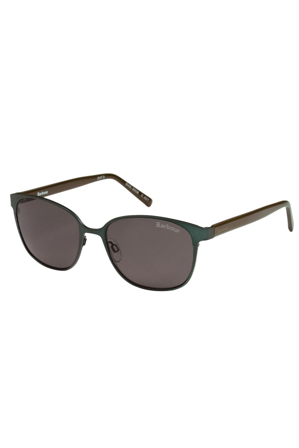 Barbour BAS-3008 Güneş Gözlüğü Matte Green / Grey