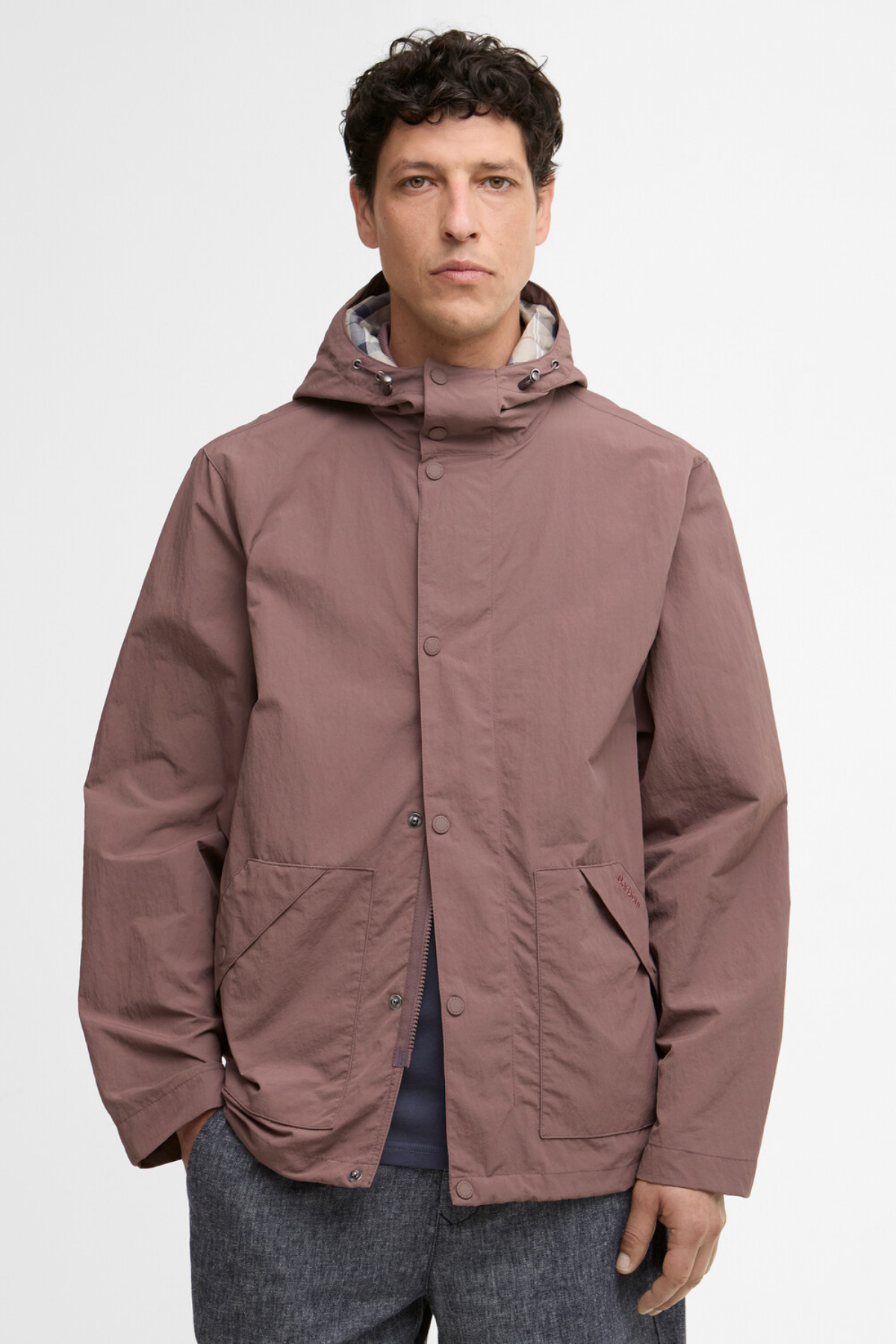 Barbour Baywick Showerproof Ceket BR31 Peppercorn
