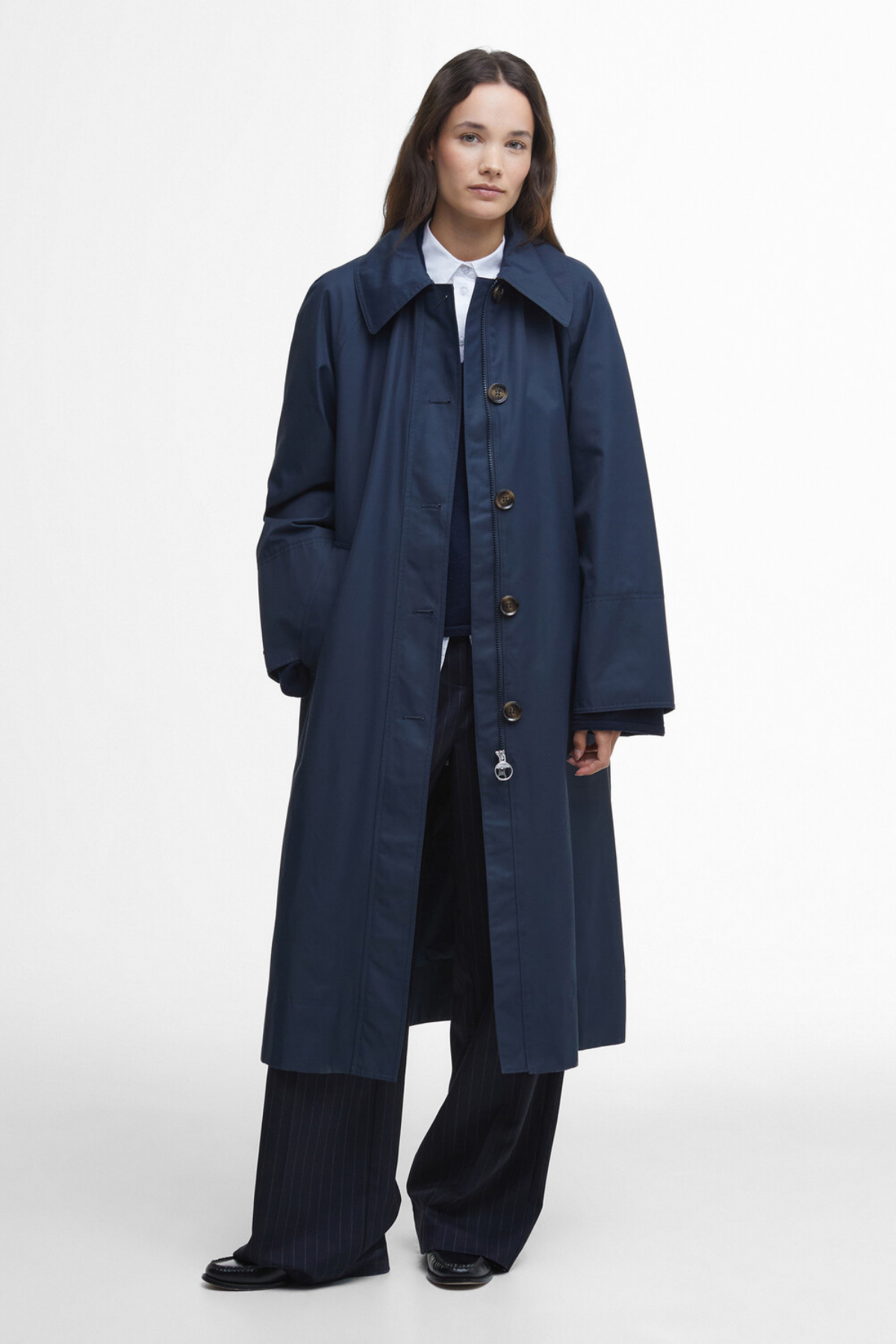 Barbour Beatrix Showerproof Ceket NY71 Navy-Dress