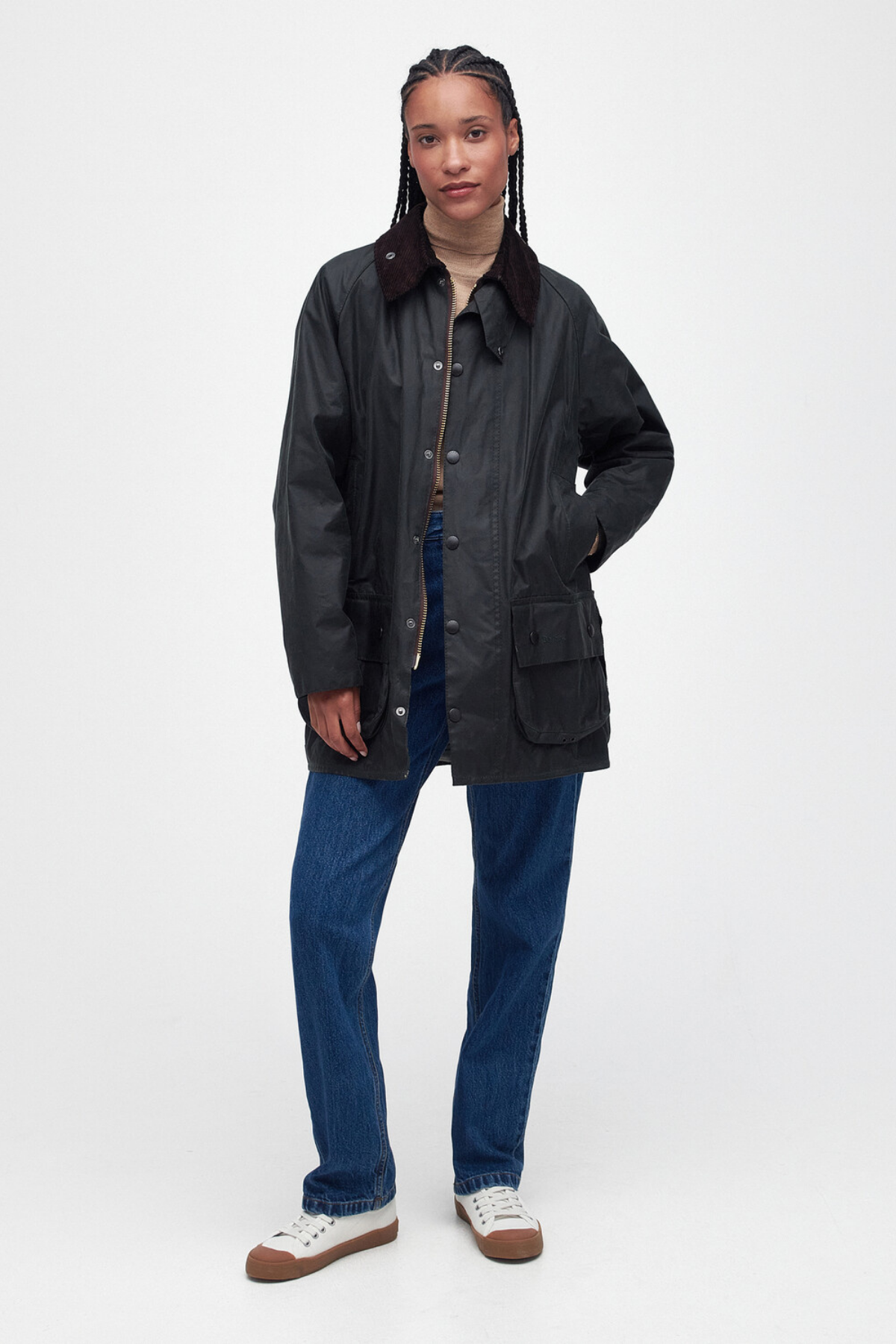 Barbour Beaufort Yağlı Ceket SG91 Sage Barbour Beaufort Yağlı Ceket SG91 Sage