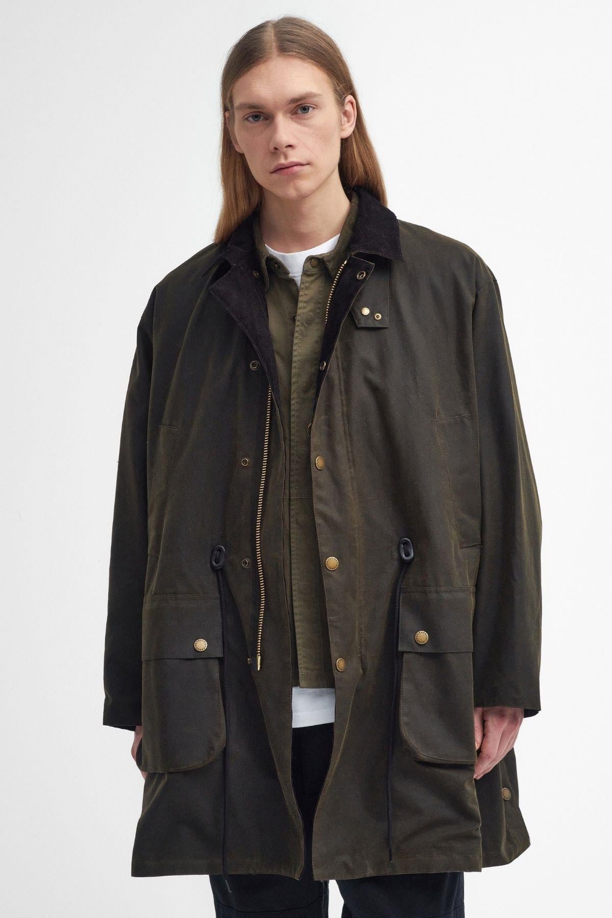 Barbour Bedale Trench Yağlı Ceket OL51 Olive