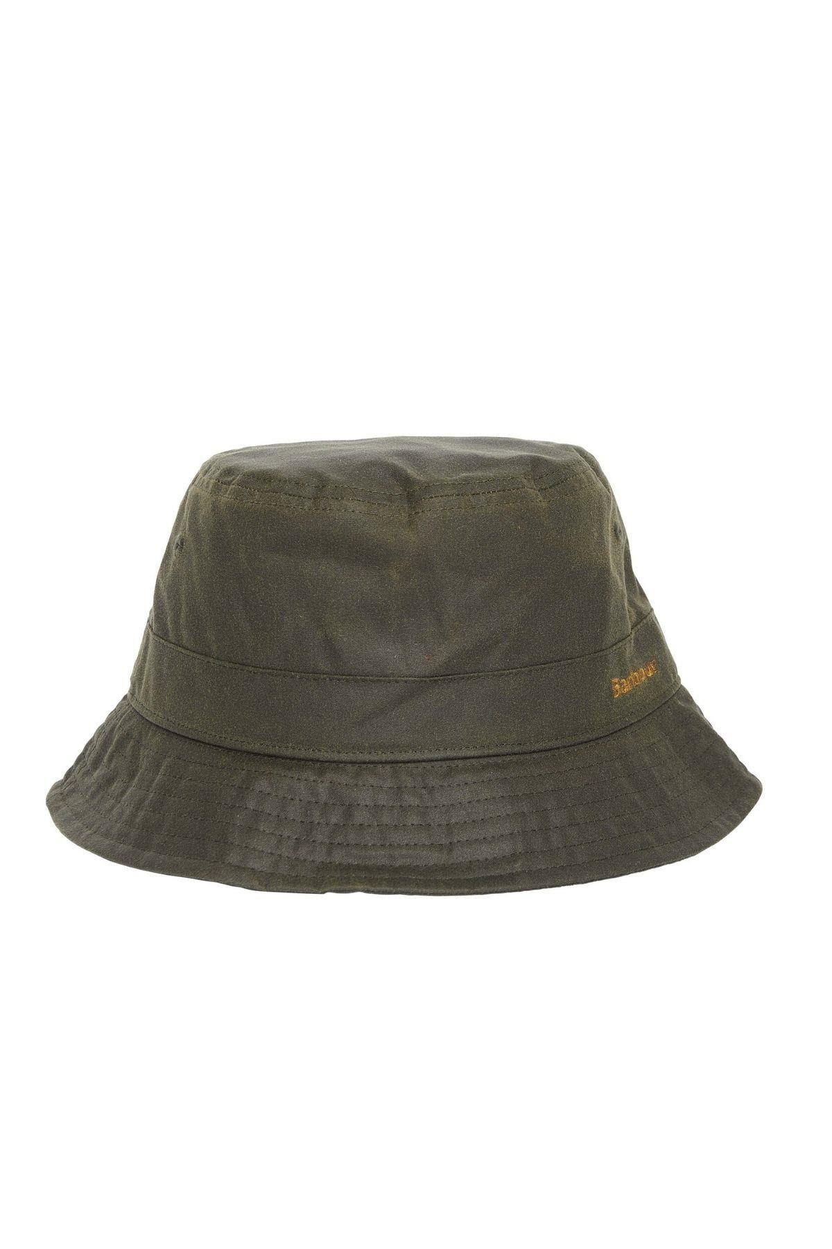 Barbour Belsay Yağlı Bucket Şapka OL91 Archive Olive