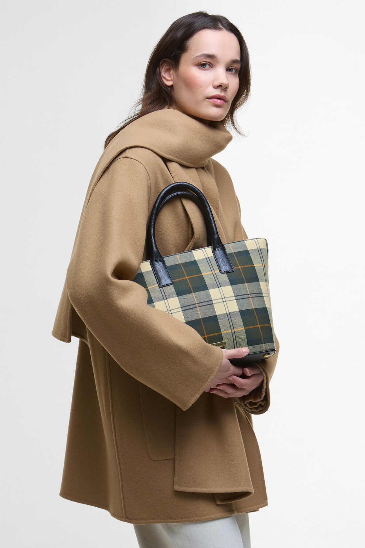 Barbour Birch Tartan Kol Çantası TN51 Ancient Tartan
