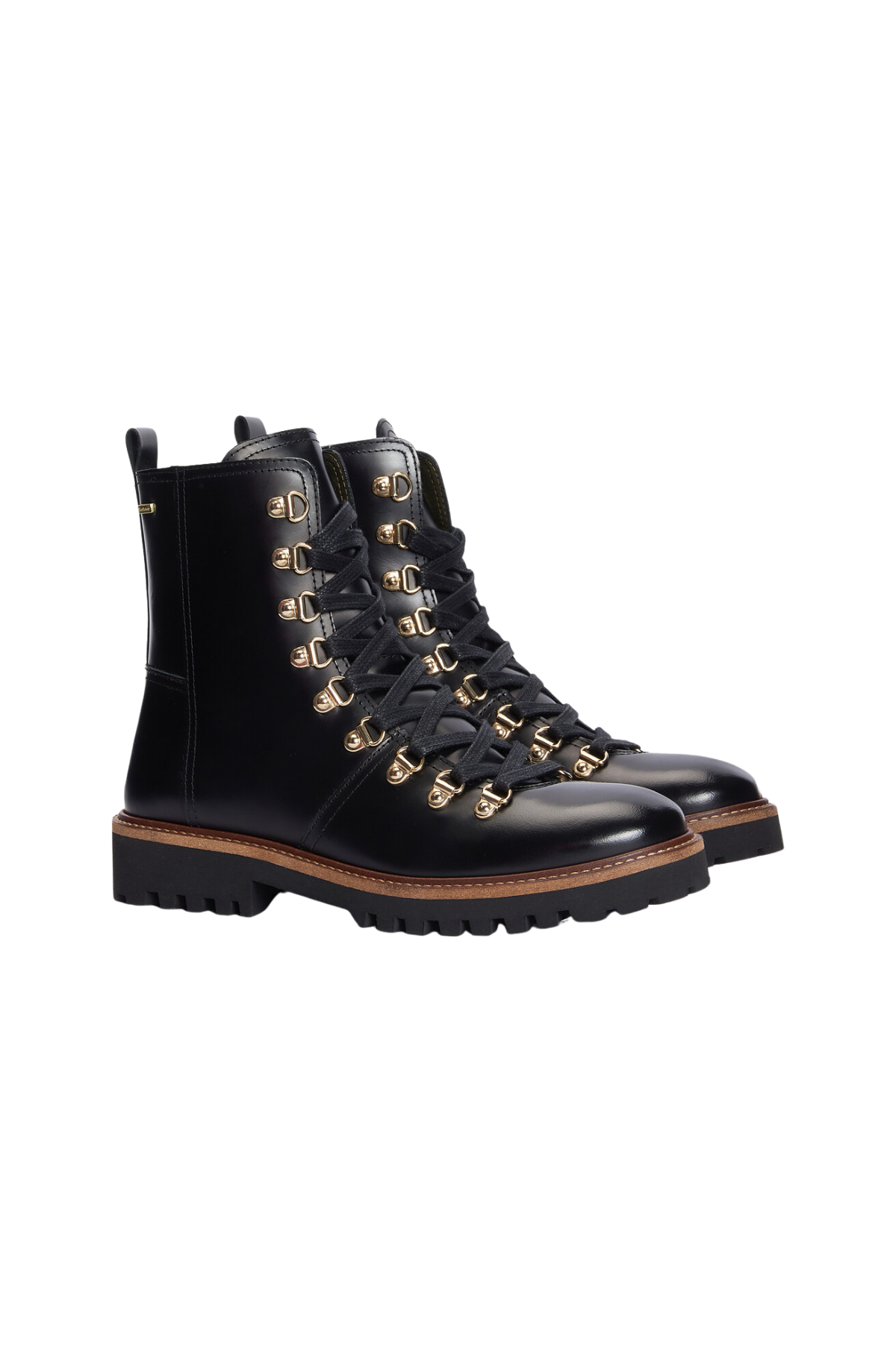 Barbour Blake Hiker Bot BK11 Black Polido