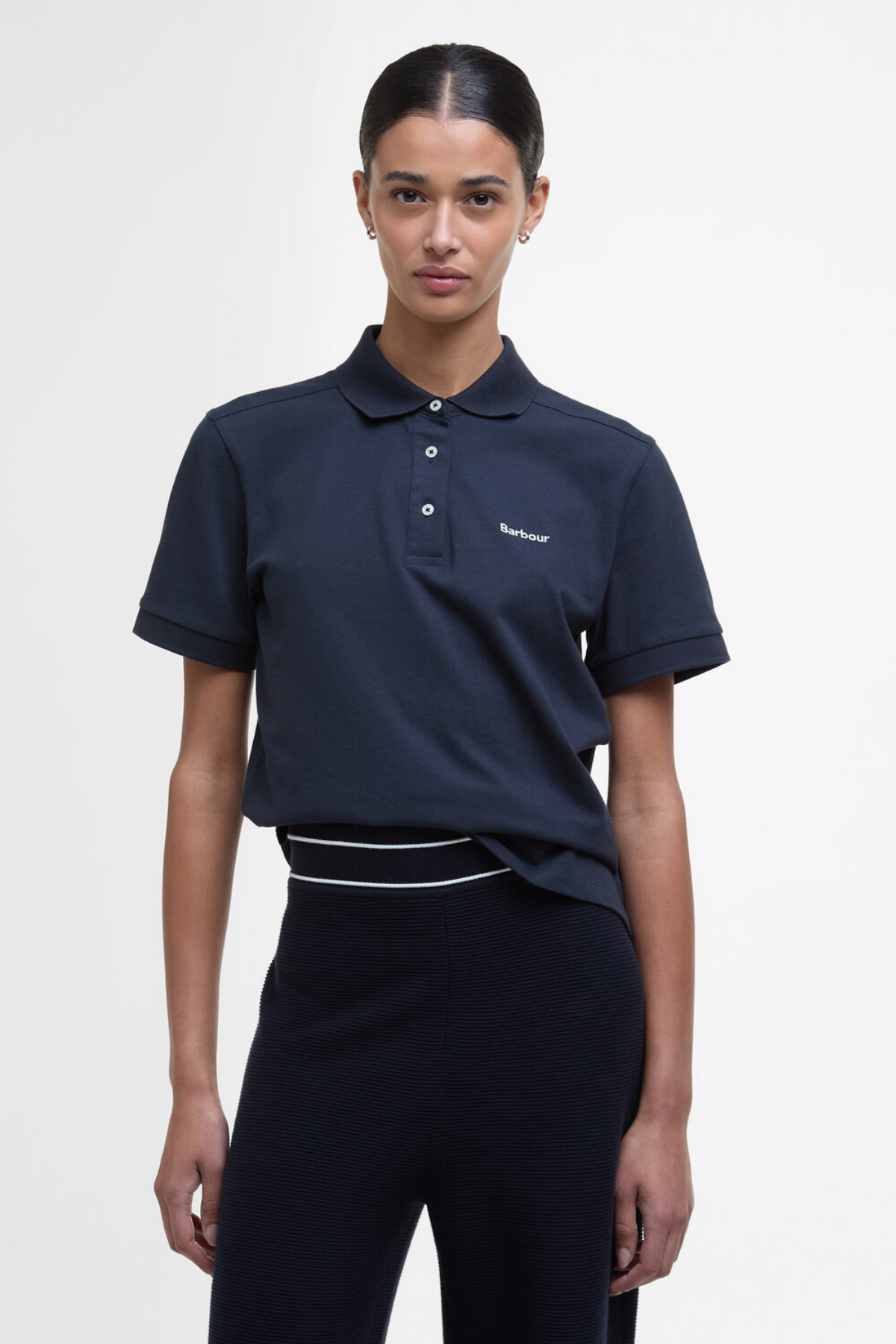 Barbour Bowford Polo Yaka NY73 Navy