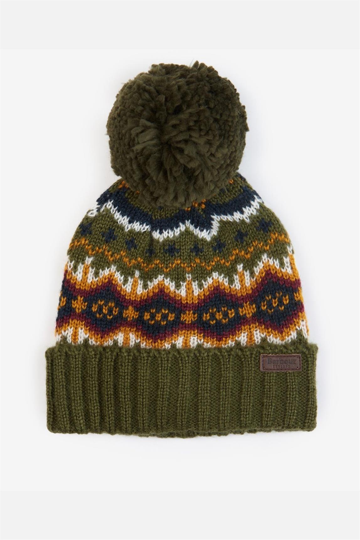 Barbour Boys Case Fair Isle Bere OL11 Olive