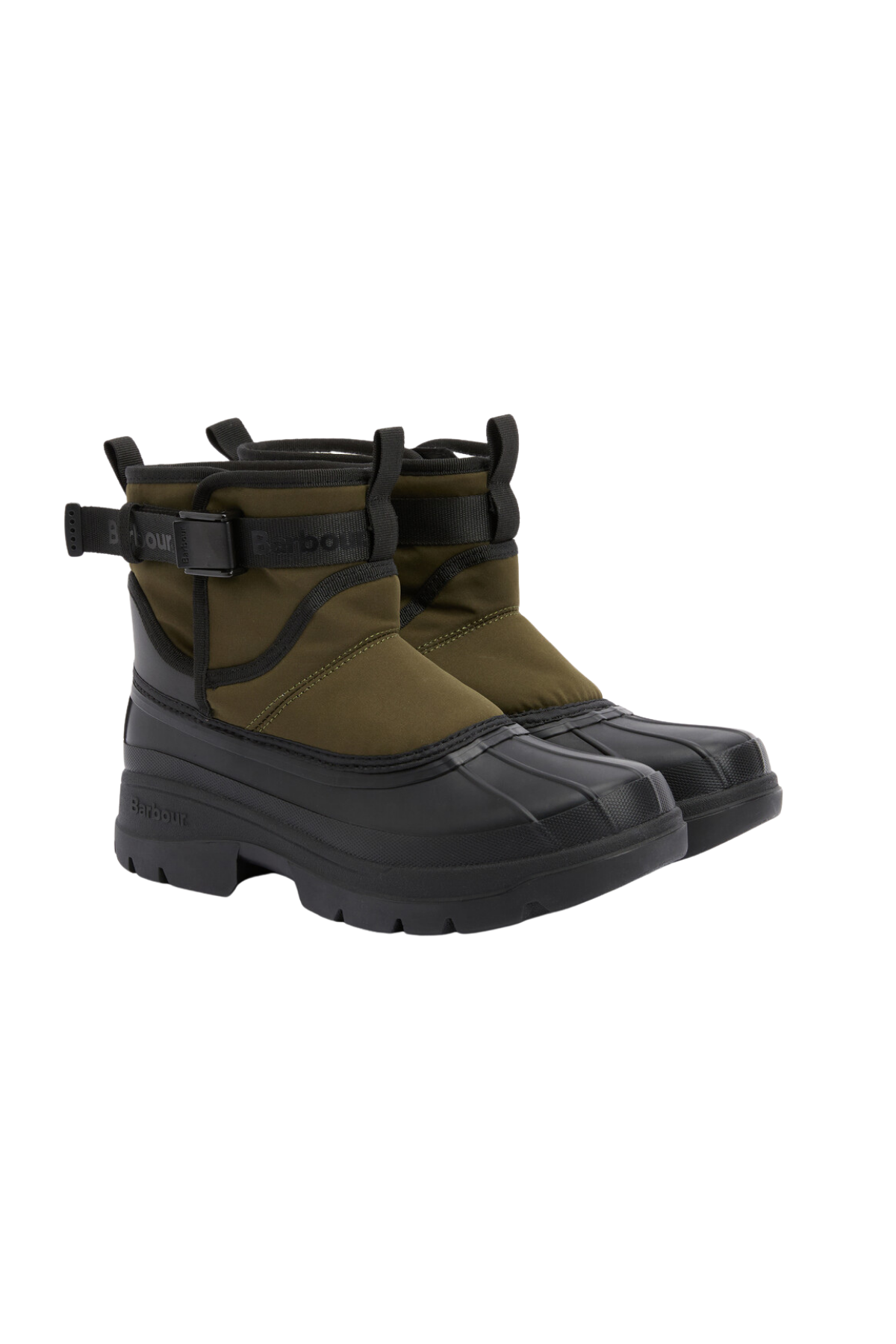 Barbour Braybourn Duck Boot Welly Kadın Bot OL71 Olive-Black