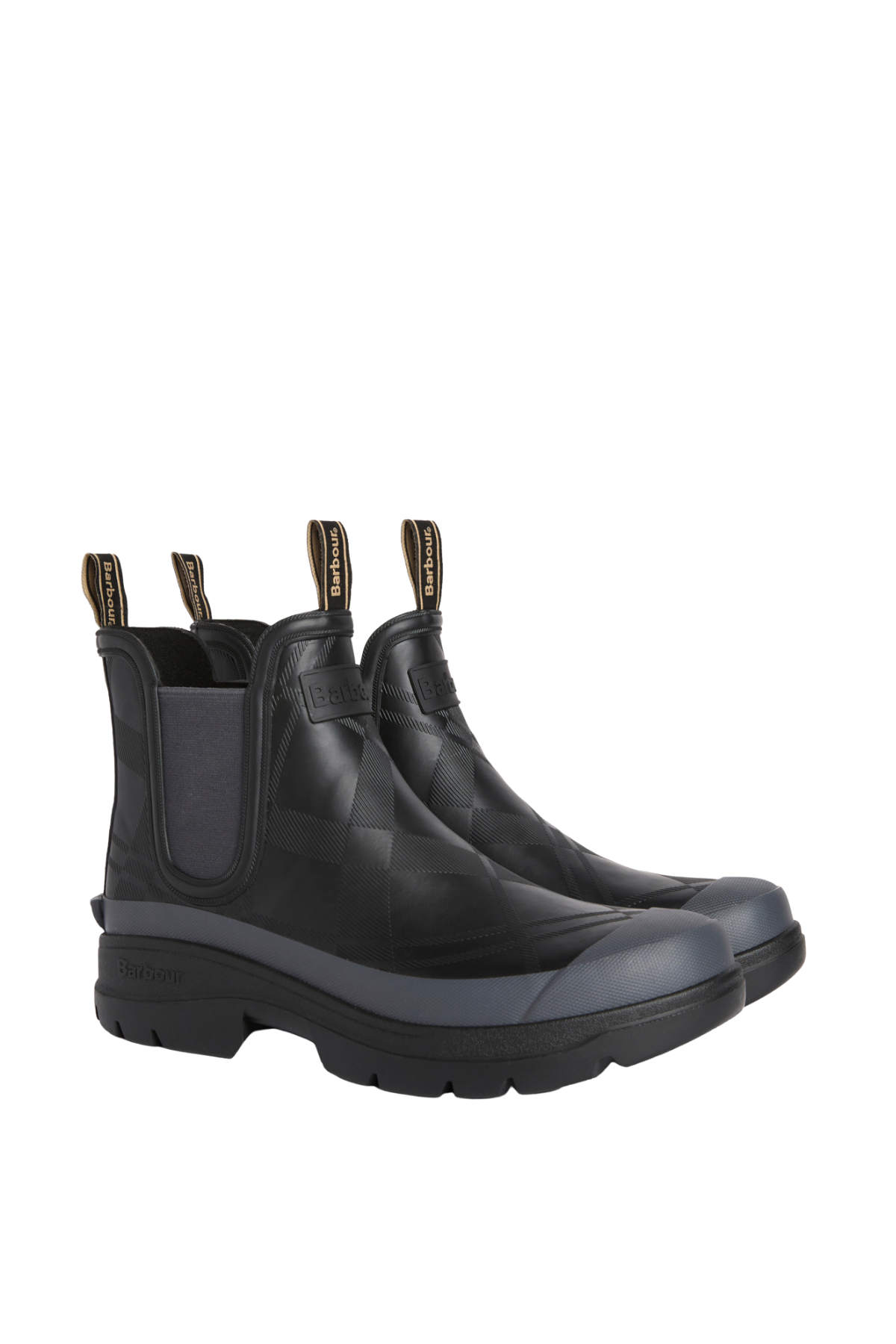 Barbour Breacon Welly BK32 Black/Dark Grey
