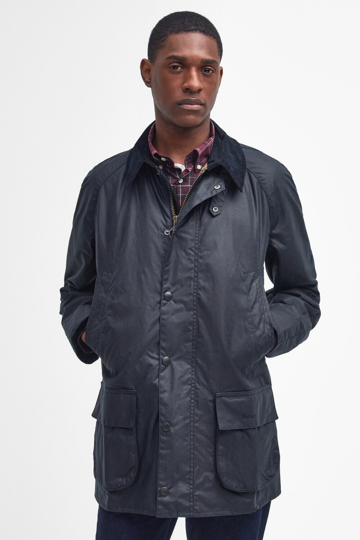 Barbour Bristol Yağlı Ceket NY92 Navy