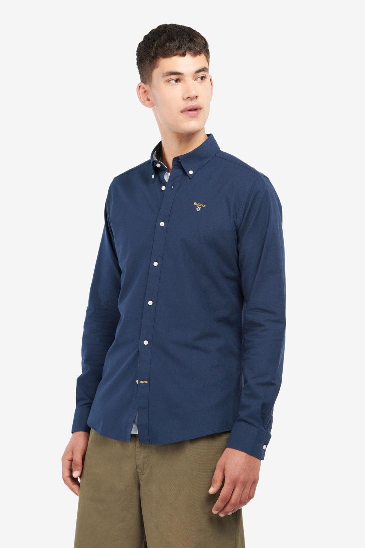 Barbour Camford Tailored Gömlek NY91 Navy