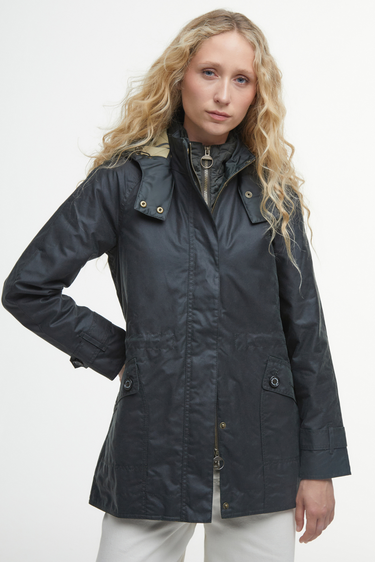 Barbour Cannich Yağlı Ceket Sage-Ancient