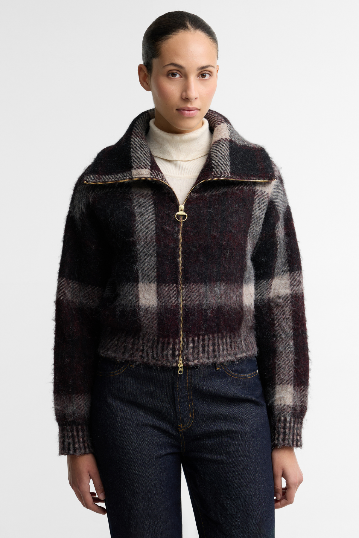 Barbour Carville Knitted Zip Hırka MI11 Multi