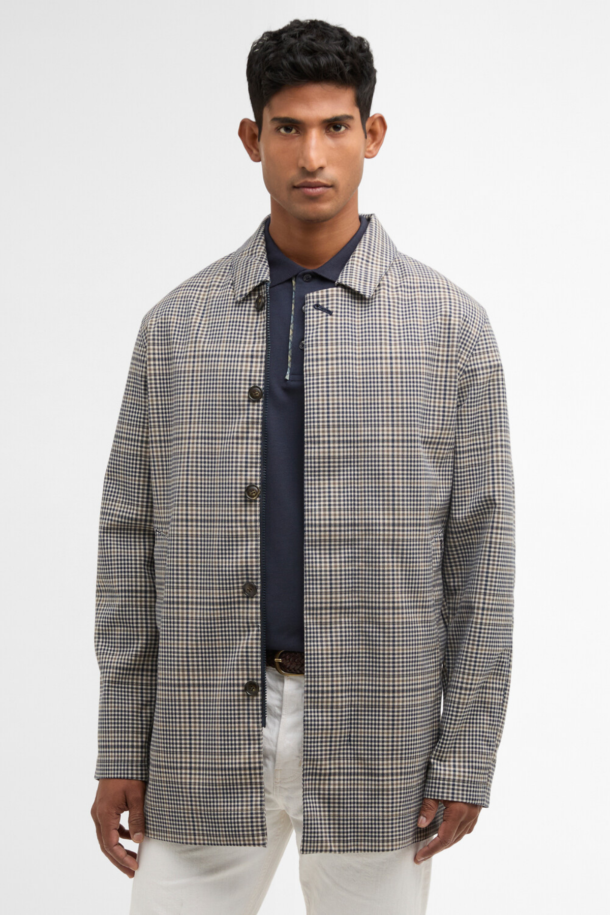 Barbour Check Rokig Waterproof Ceket ST31 Highland Heritage Check