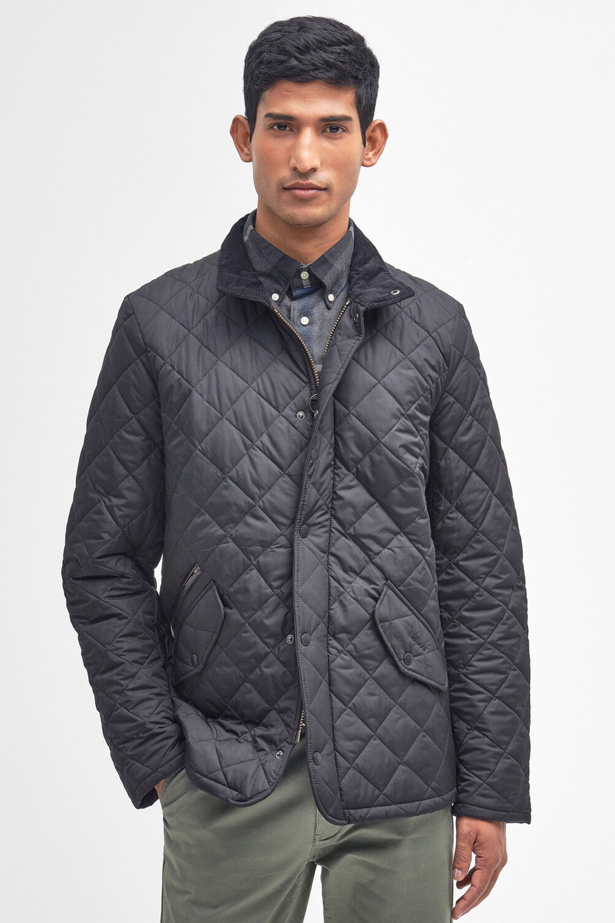 Barbour Chelsea Kapitone Ceket BK11 Black