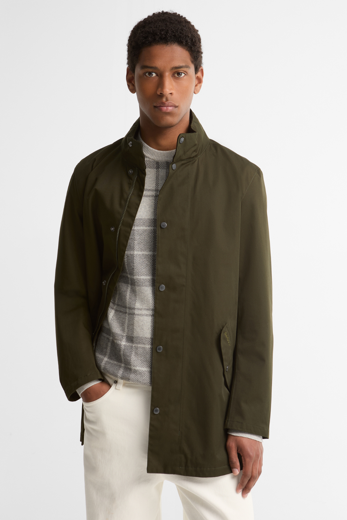 Barbour Chelsea Waterproof Ceket SG71 Sage Classic