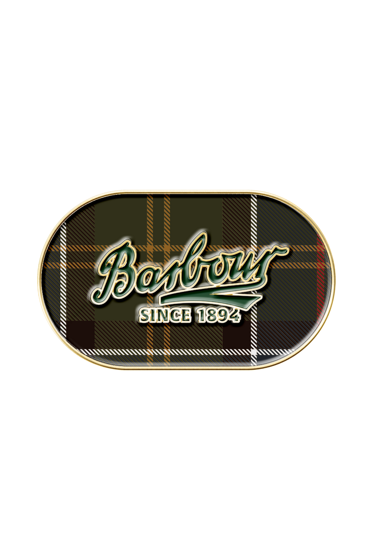 Barbour Classic Logo Rozet TN11 Classic Tartan
