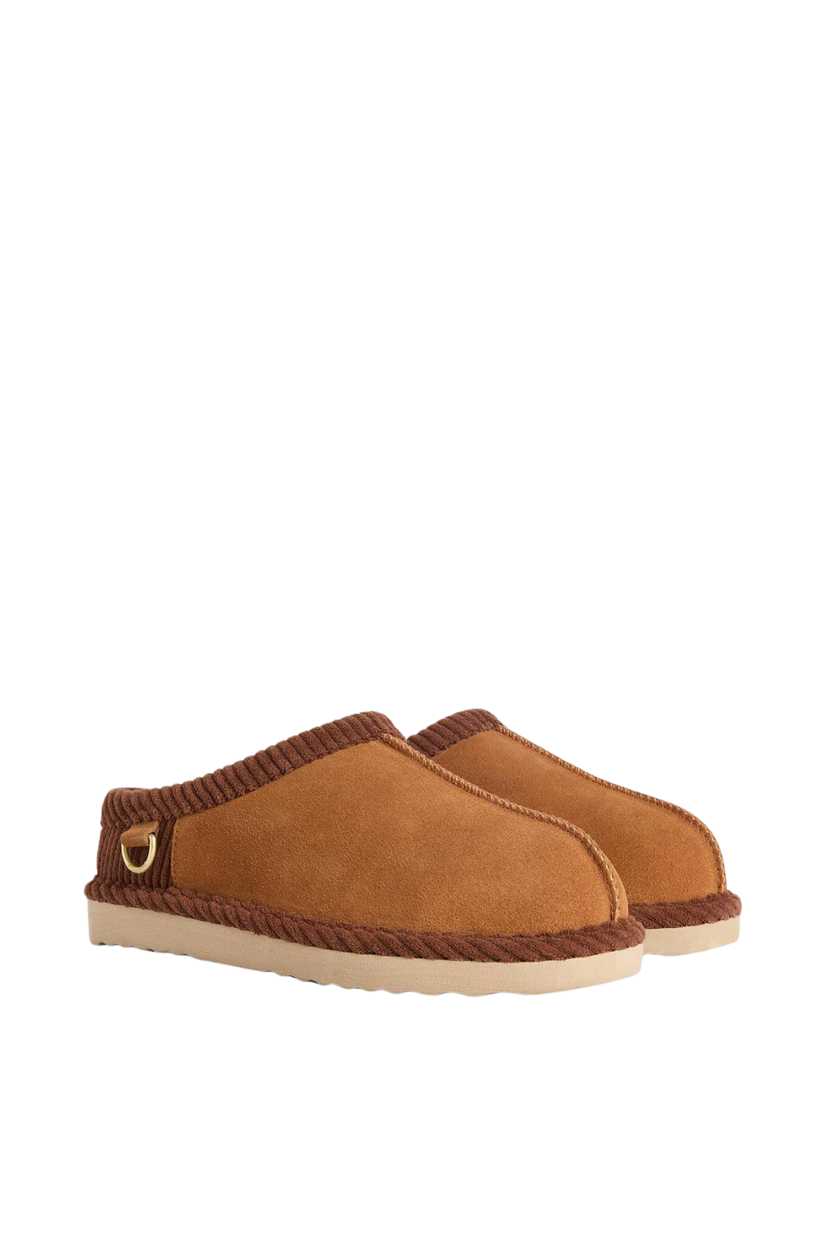 Barbour Corbridge Terlik TA51 Tan Suede