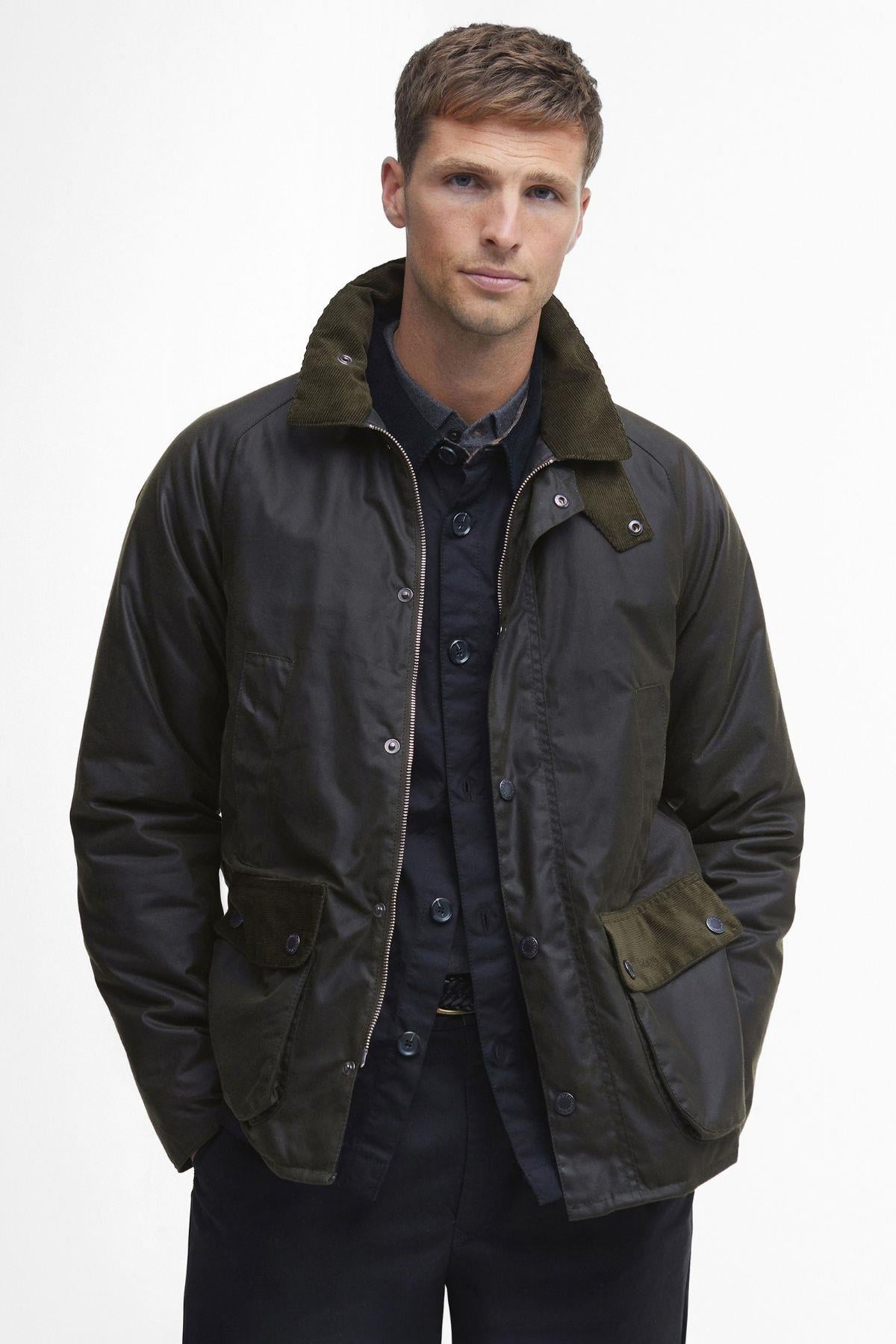 Barbour Cordale Yağlı Ceket OL52 Fern