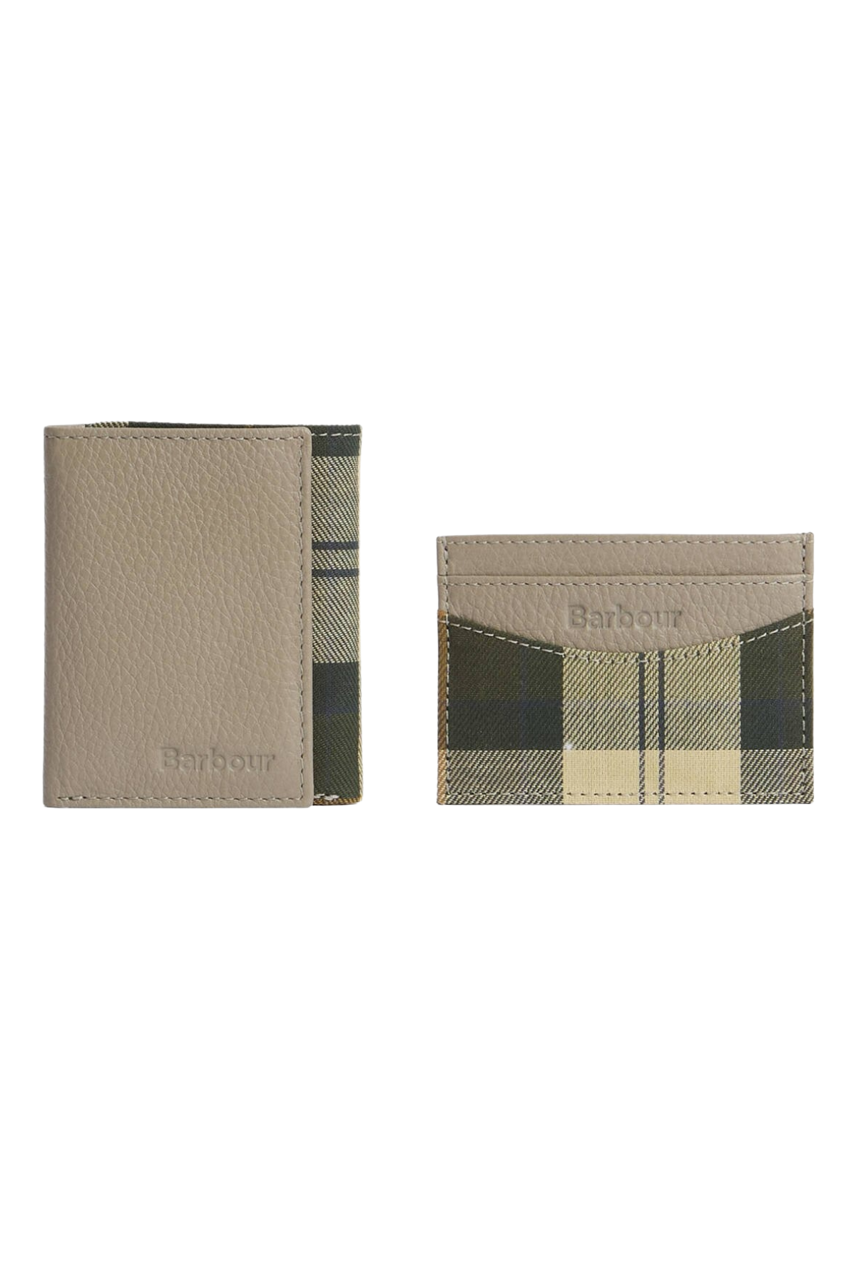 Barbour Cresswell Cüzdan & Kartlık Hediye Seti GY35 Concrete/ Ancient