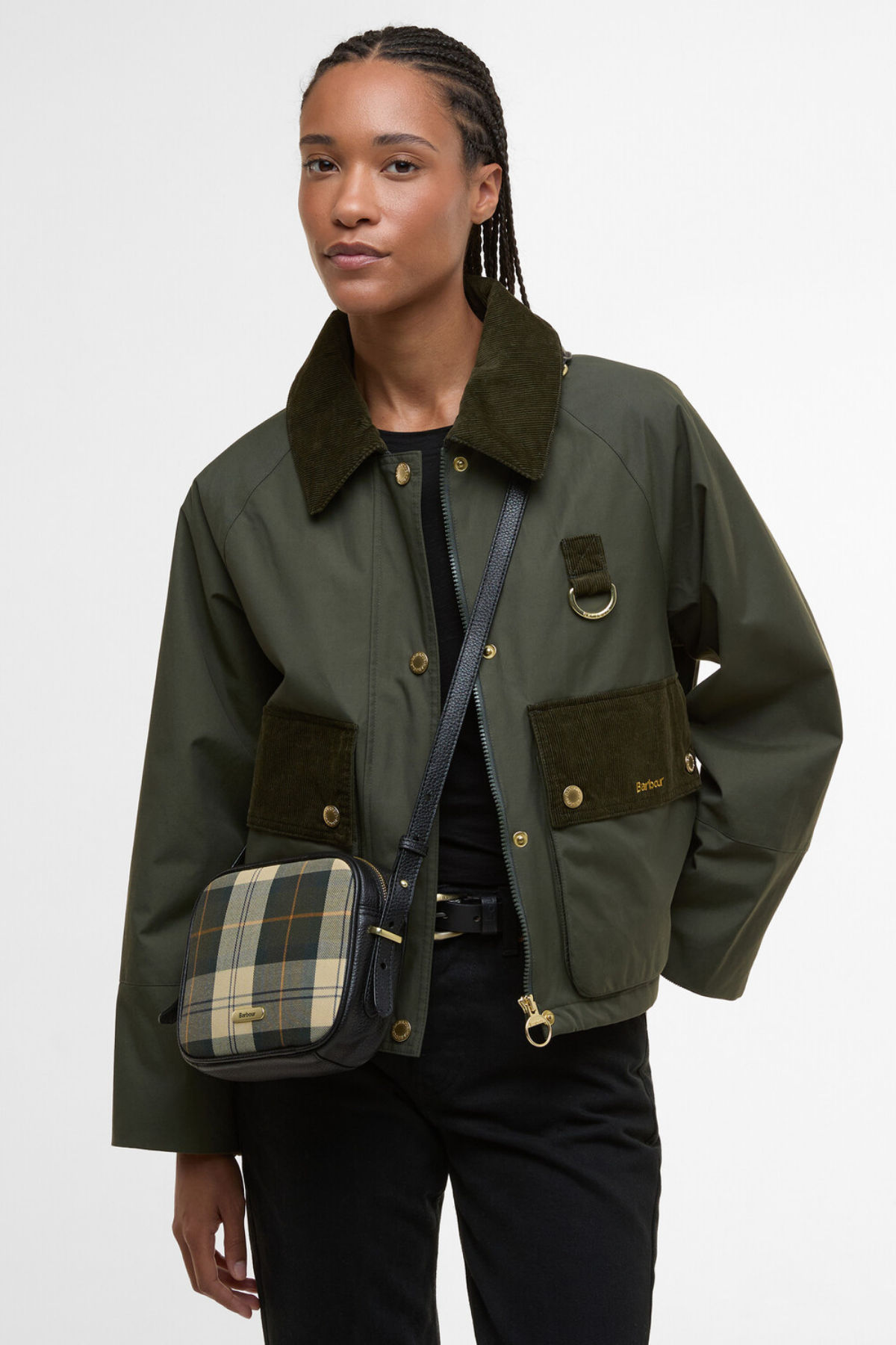 Barbour Daphne Tartan Çapraz Çanta TN51 Ancient Tartan