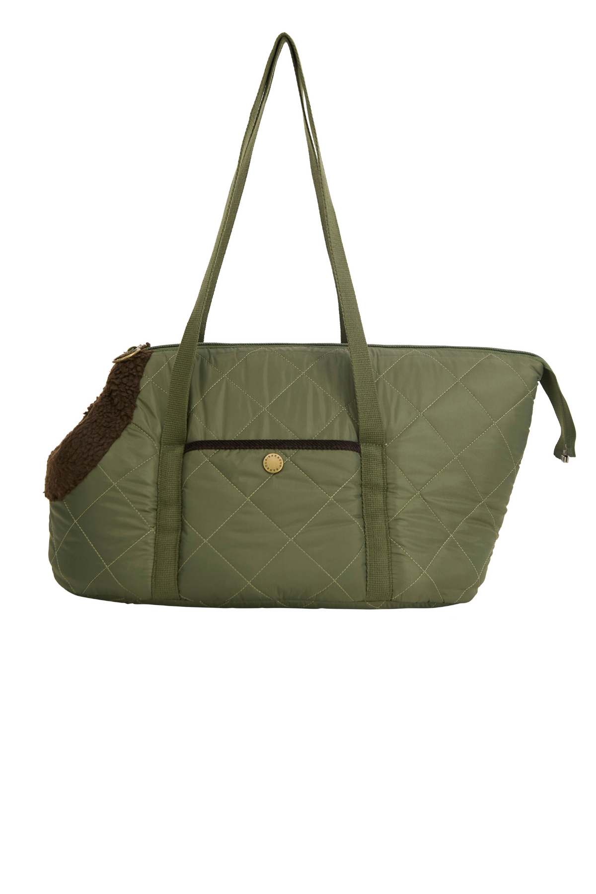 Barbour Dogs Small Quilted Köpek Taşıma Çantası OL74 Olive