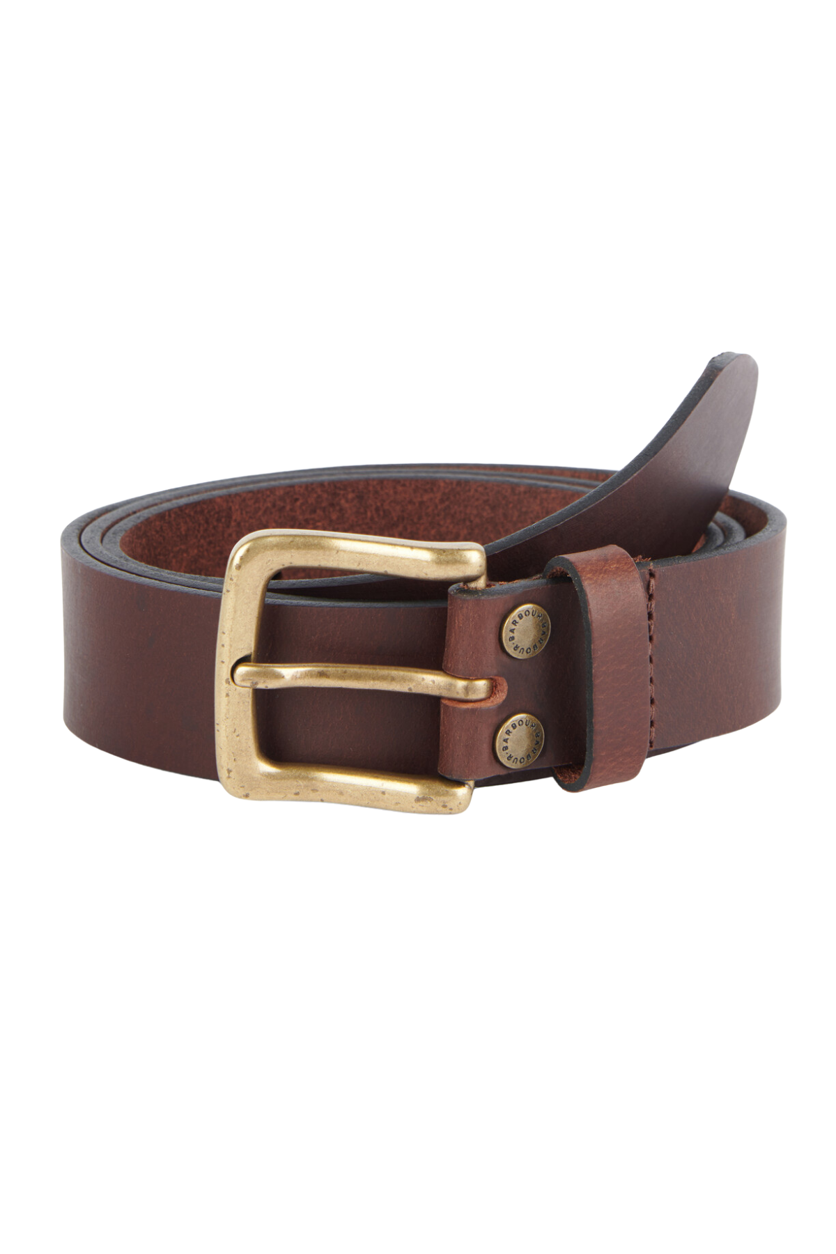 Barbour Double Rivet Kemer BR51 Dk Brown