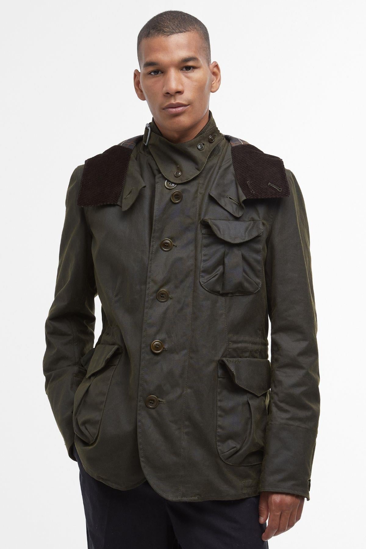 Barbour Driving Yağlı Ceket OL51 Olive