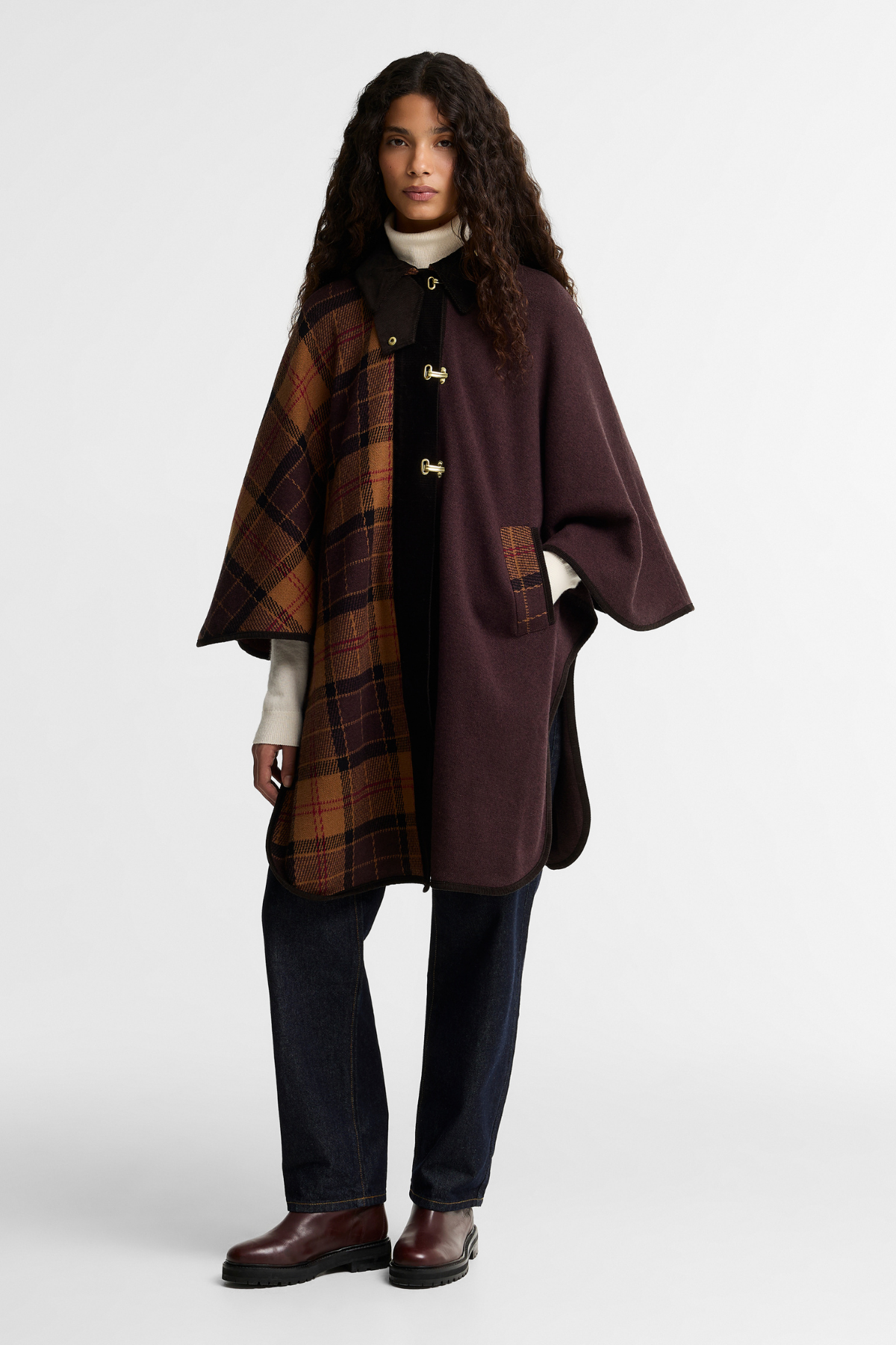 Barbour Elva Knitted Panço Hırka MI11 Multi