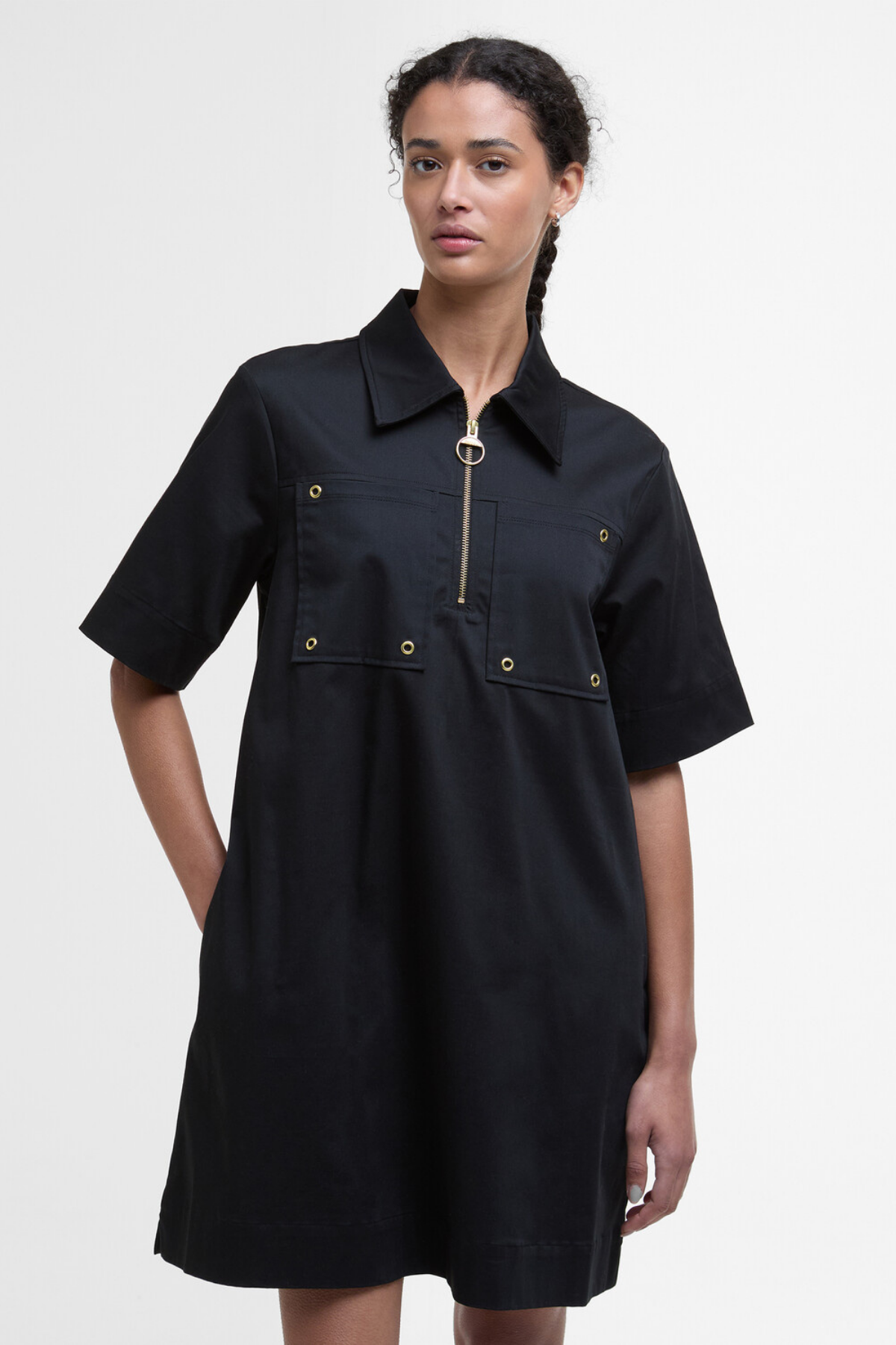 Barbour Ettie Mini Elbise BK11 Black