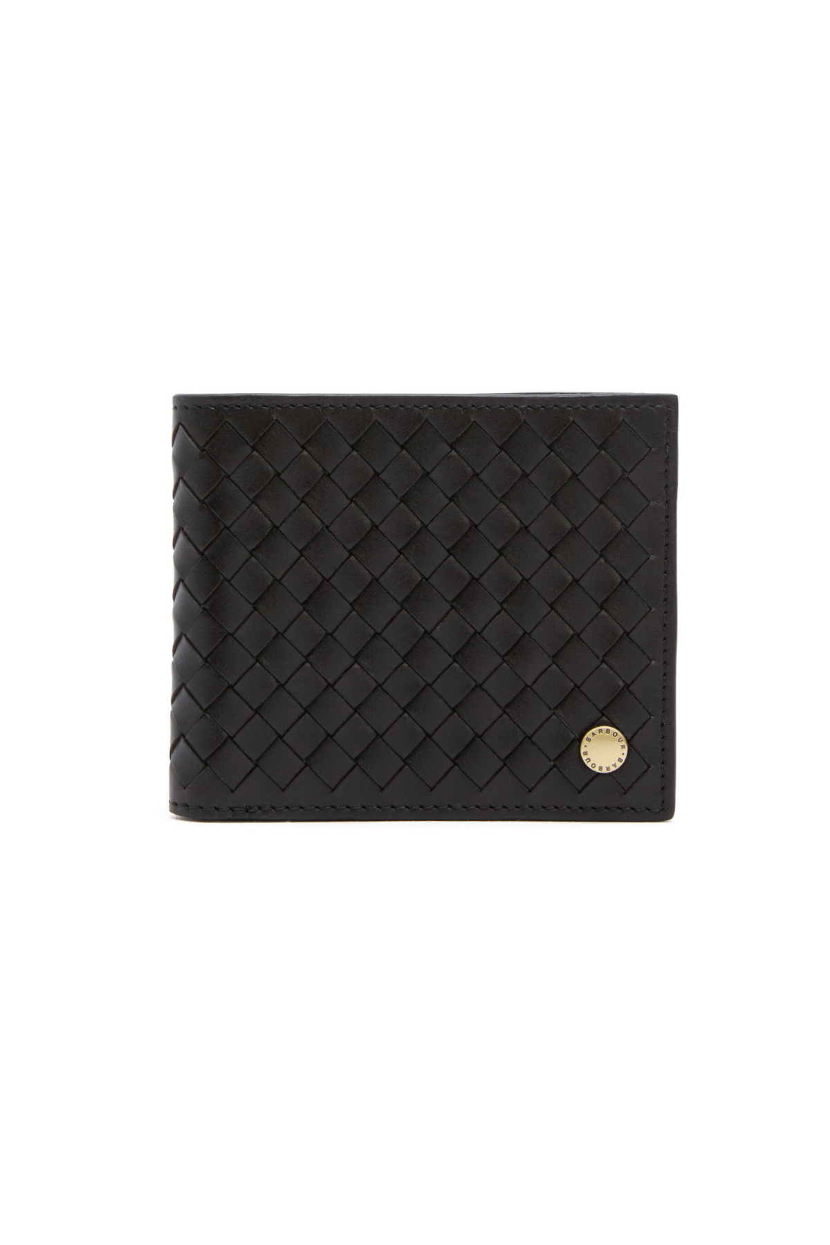 Barbour Farne Woven Deri Cüzdan BK11 Black