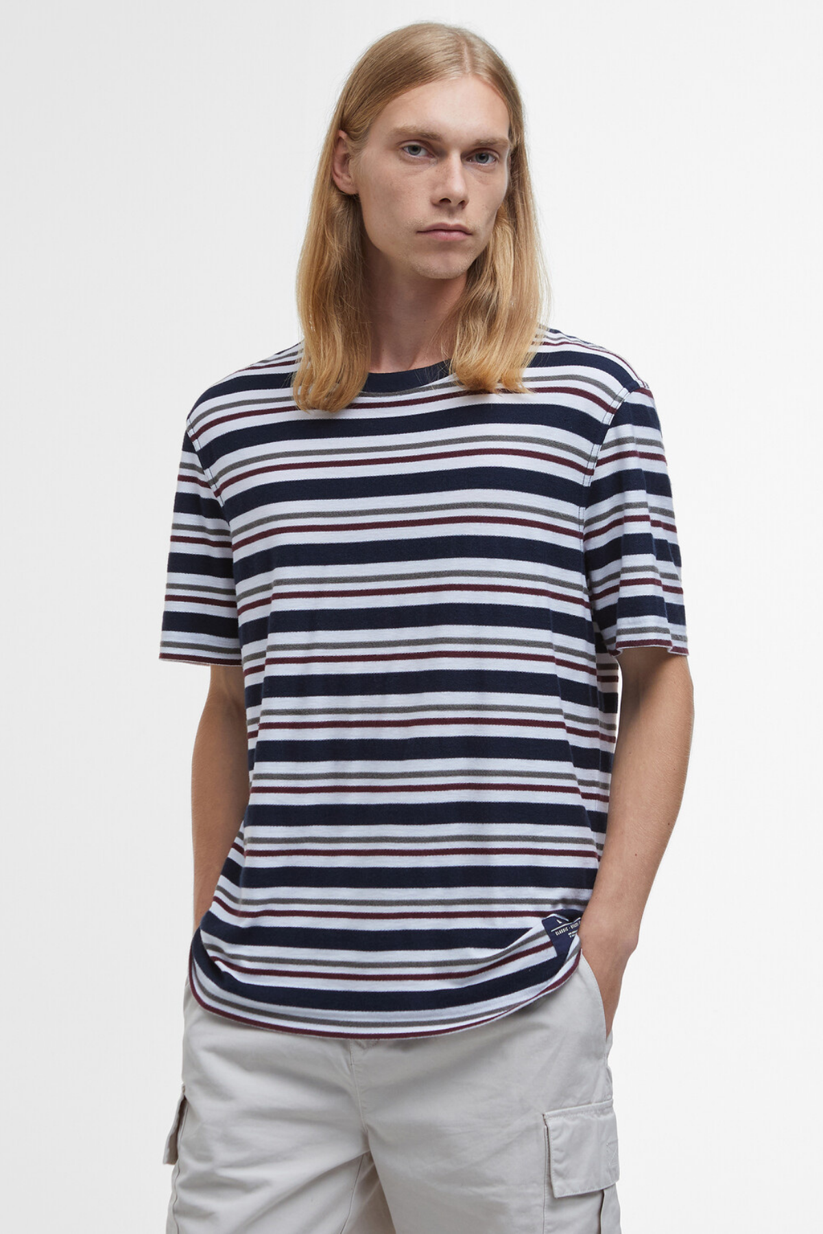 Barbour Feltwell Relaxed Fit T-Shirt NY91 Navy