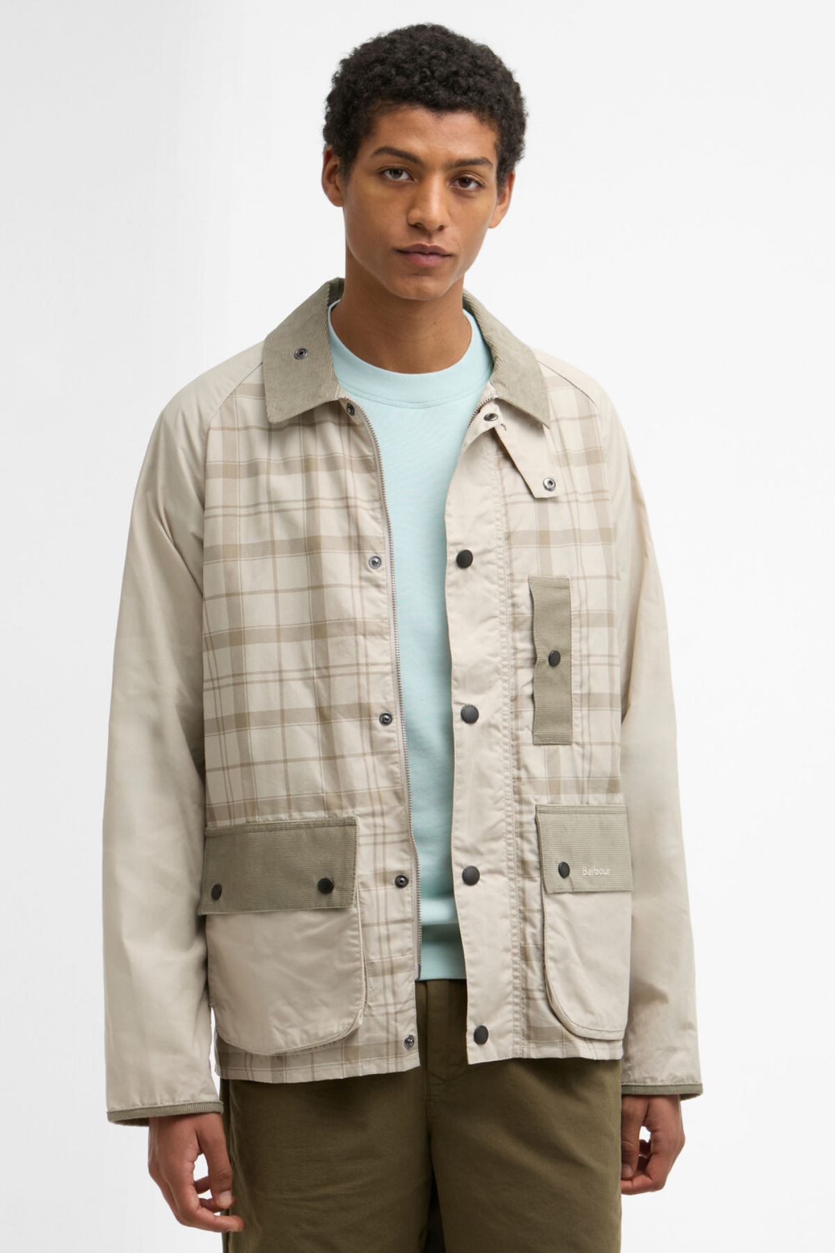 Barbour Festival Modified Bedale Ceket ST31 Mist Tartan