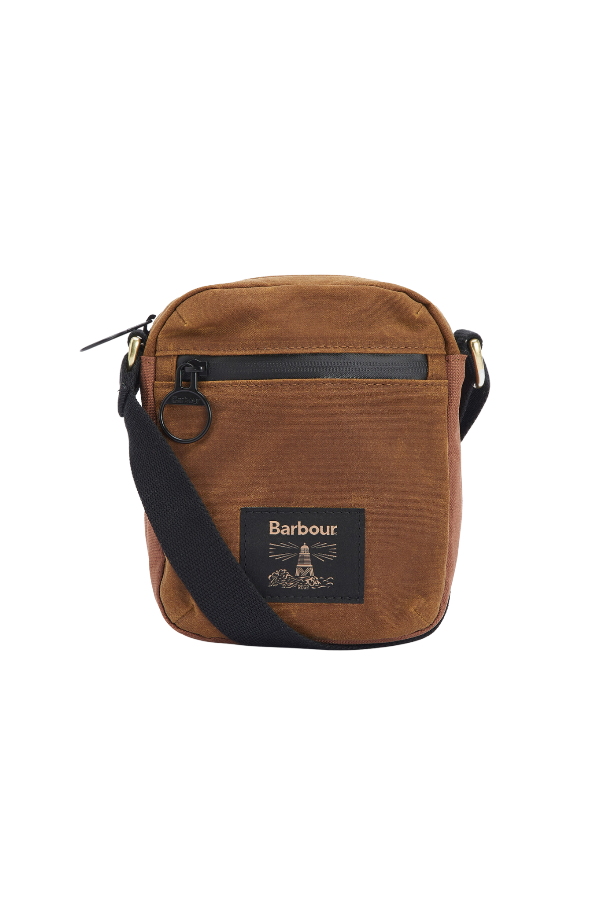 Barbour Field Yağlı Çapraz Askılı Çanta SN91 Tan-Black
