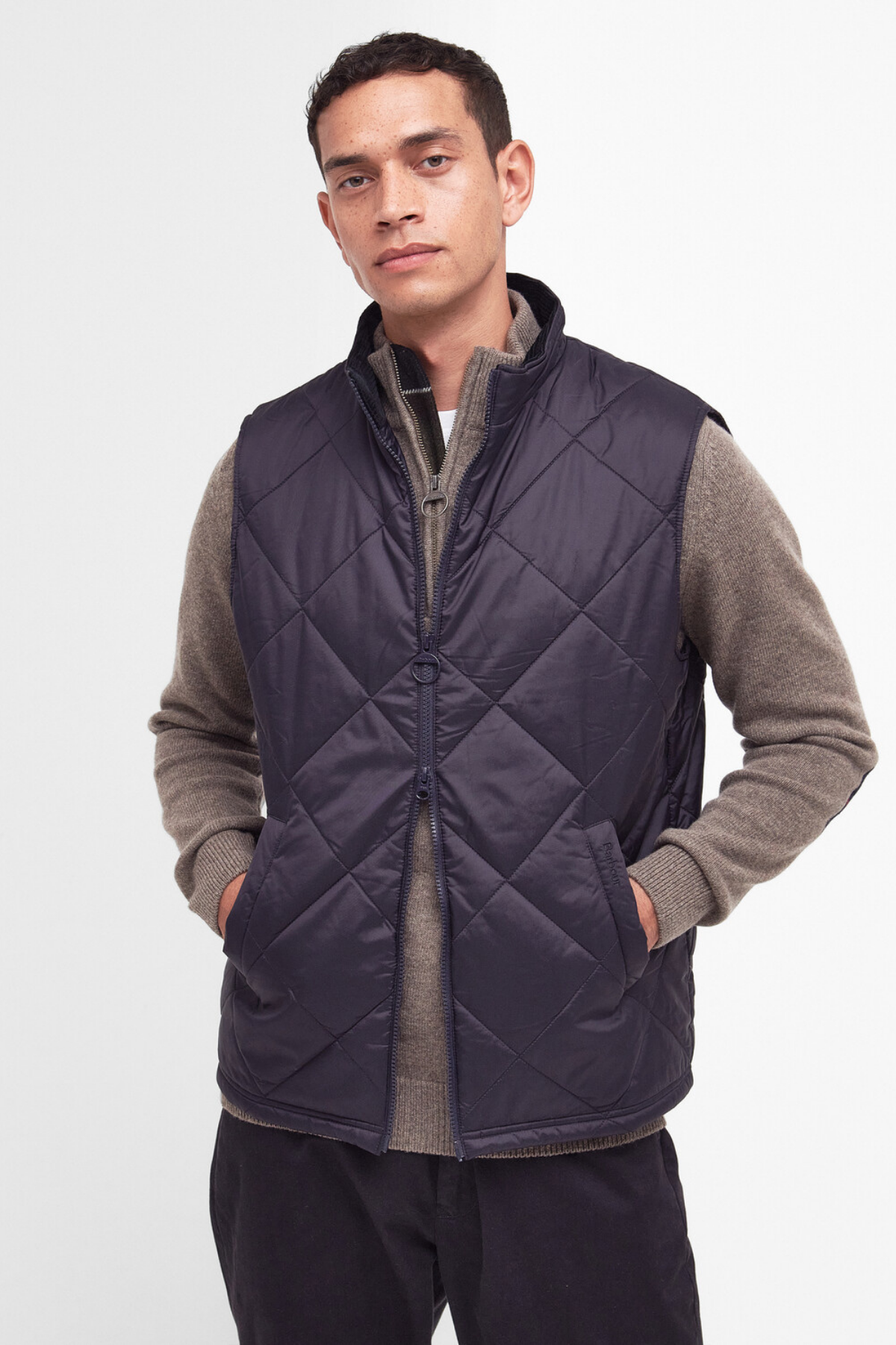 Barbour Finn Kapitone Yelek NY91 Navy