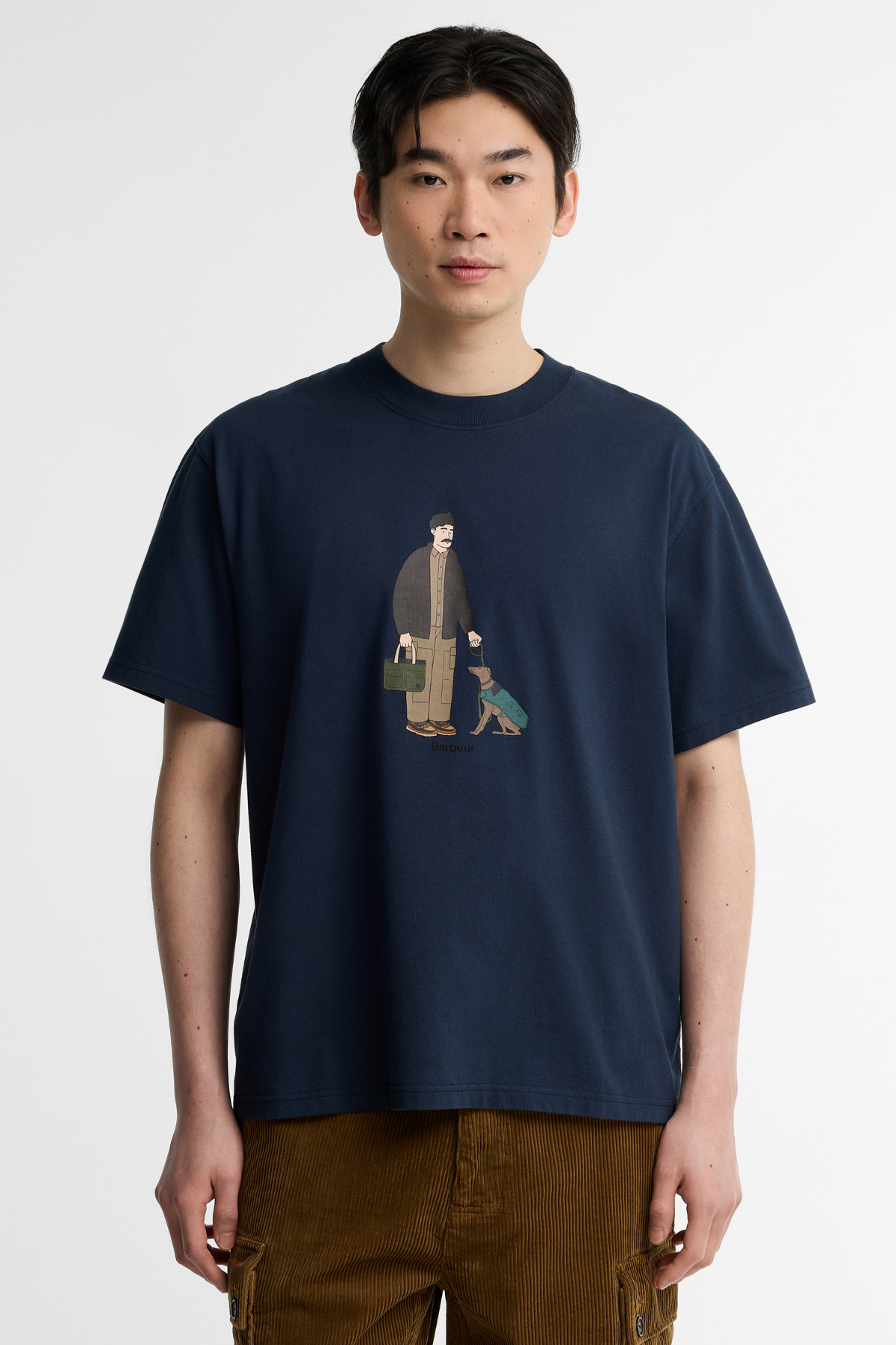 Barbour Fordyce T-Shirt NY91 Navy