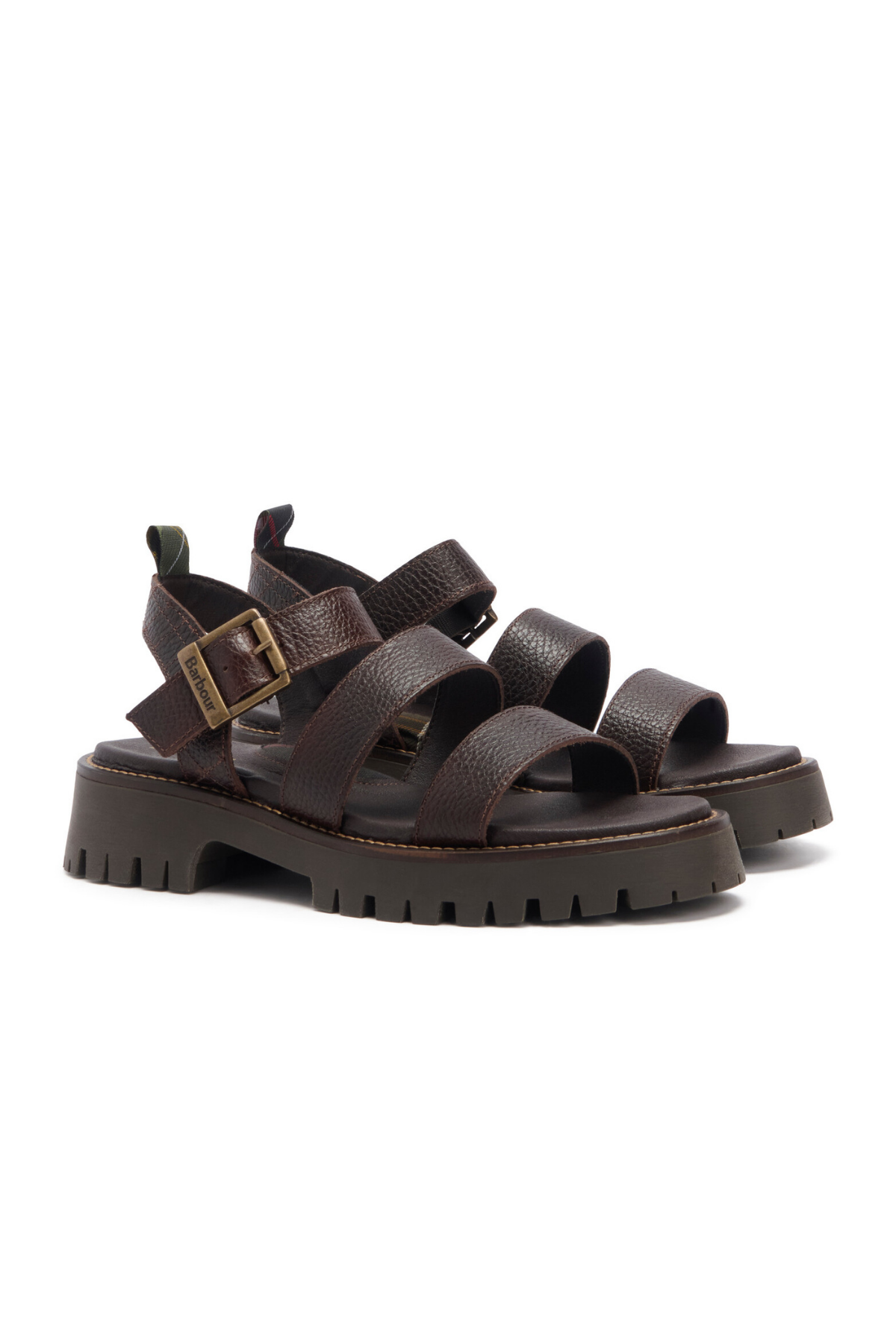 Barbour Gabby Sandalet BR96 Dk Brown