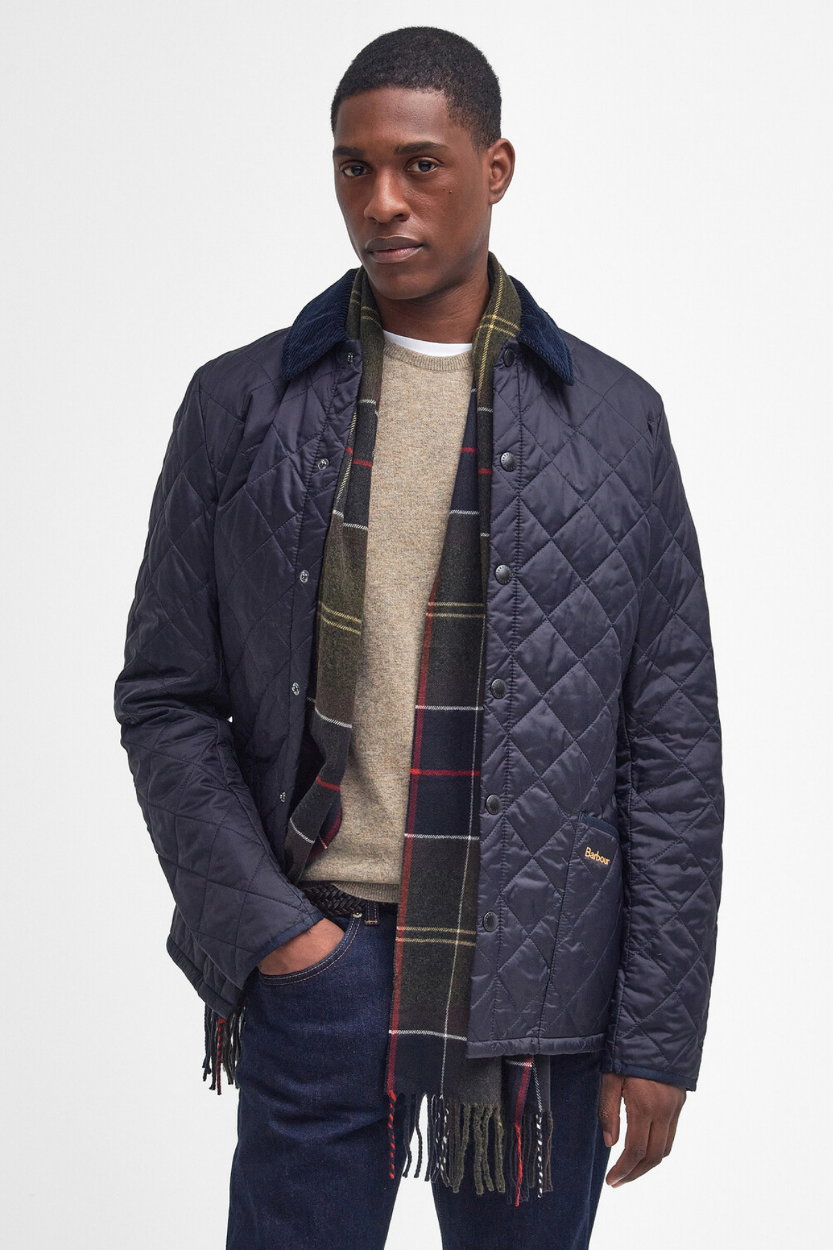 Barbour Galingale Tartan Atkı TN11 Classic Tartan