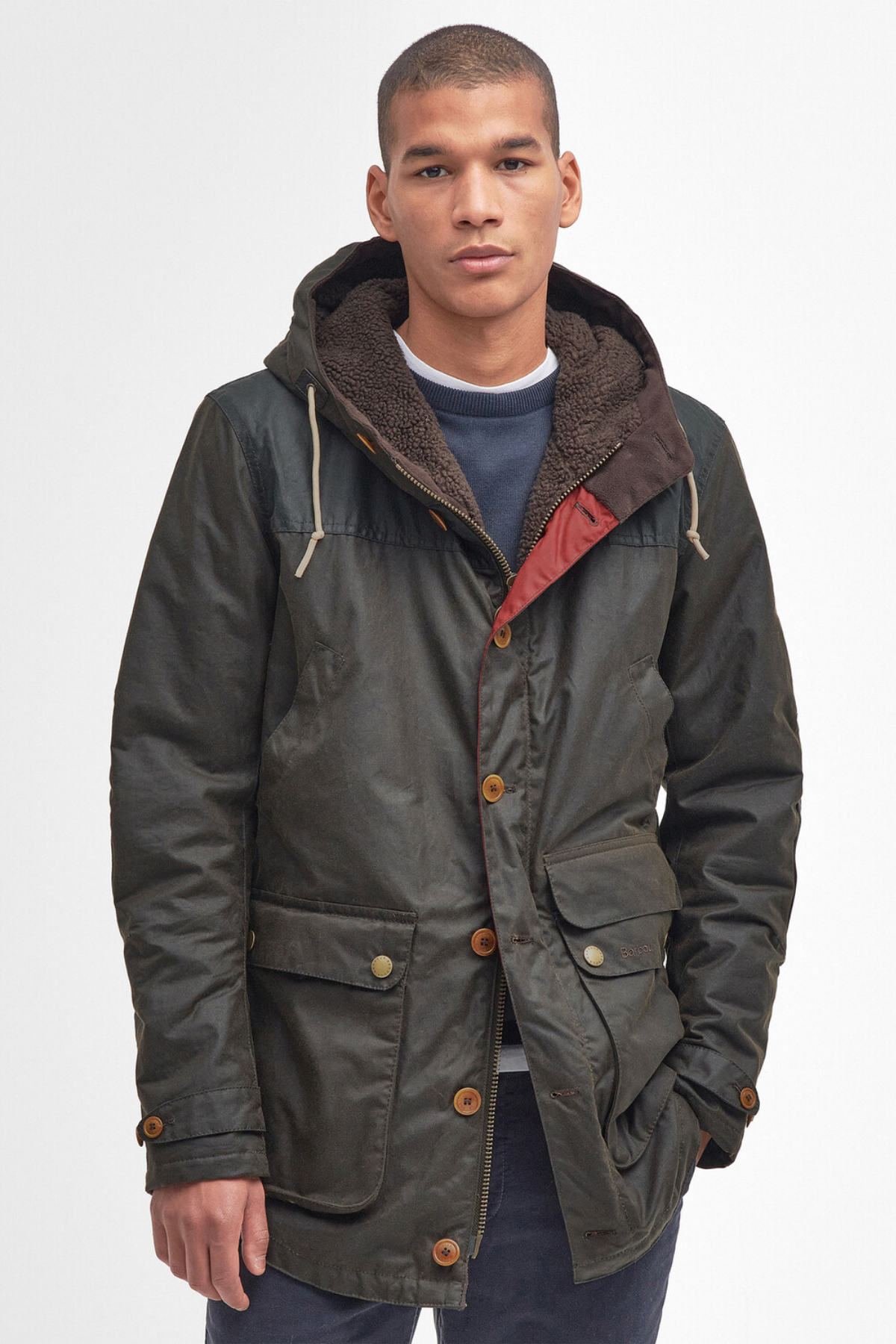 Barbour Game Yağlı Parka OL71 Olive