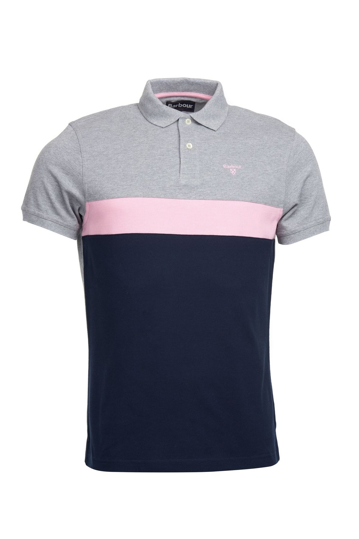 Barbour gill panel polo shirt discount