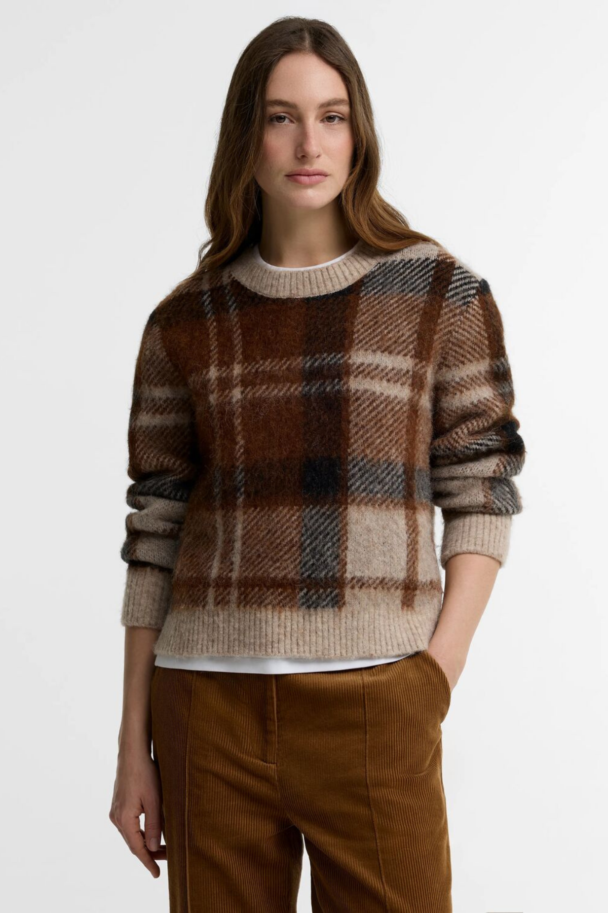 Barbour Glendyn Knitted Kazak MI12 Multi