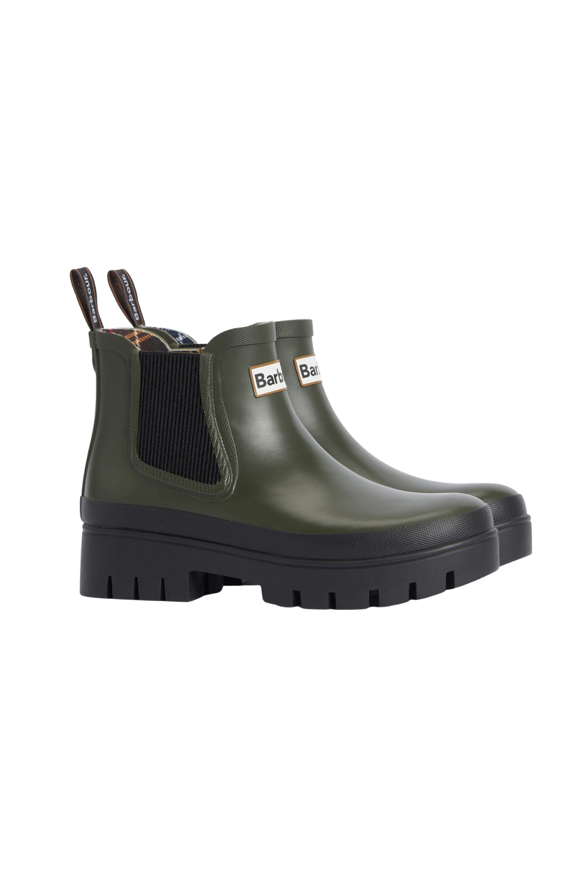 Barbour Halton Chelsea Yağmur Botu OL12 Olive-Black