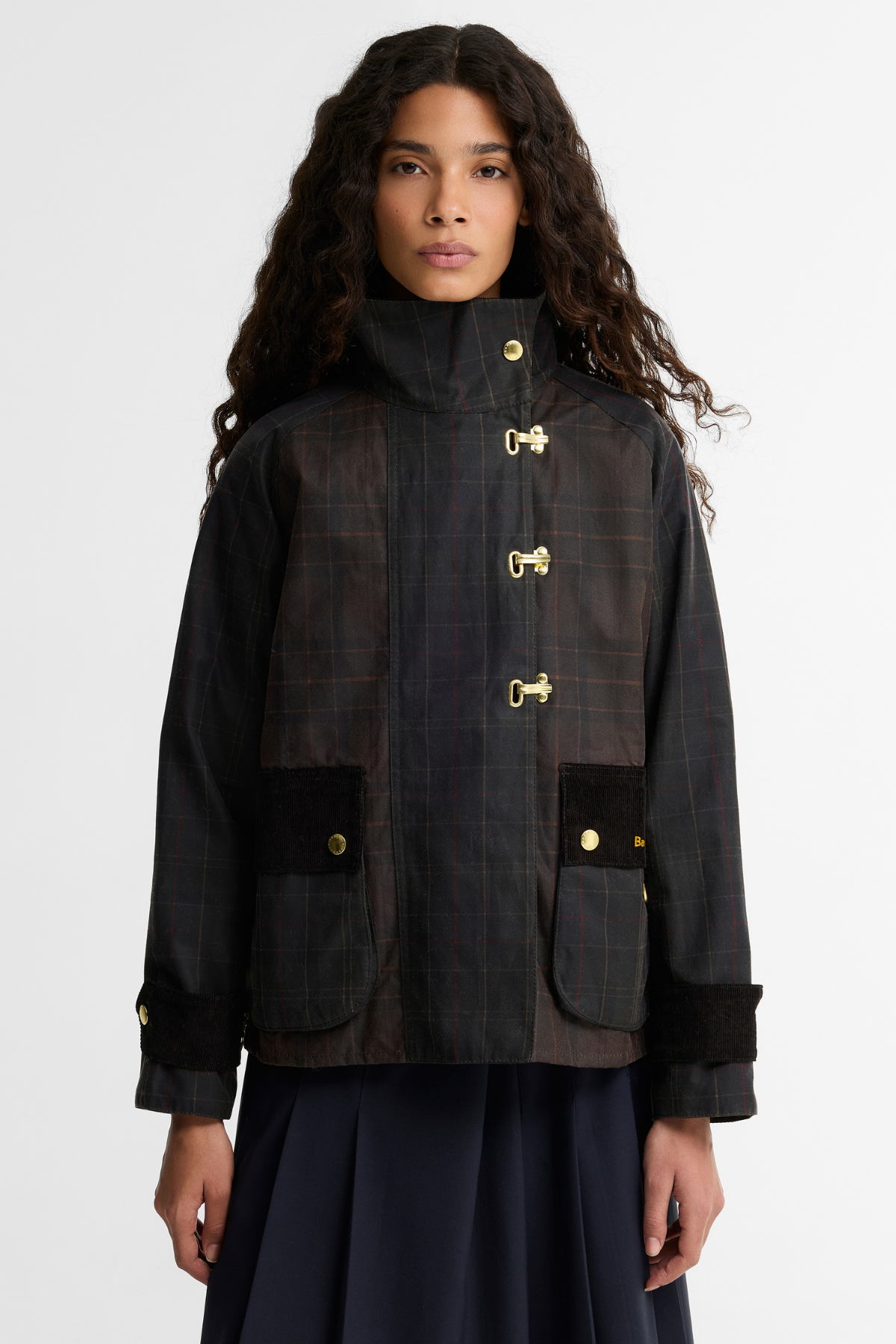 Barbour Hazelwood Yağlı Ceket OL71 Classic Muted