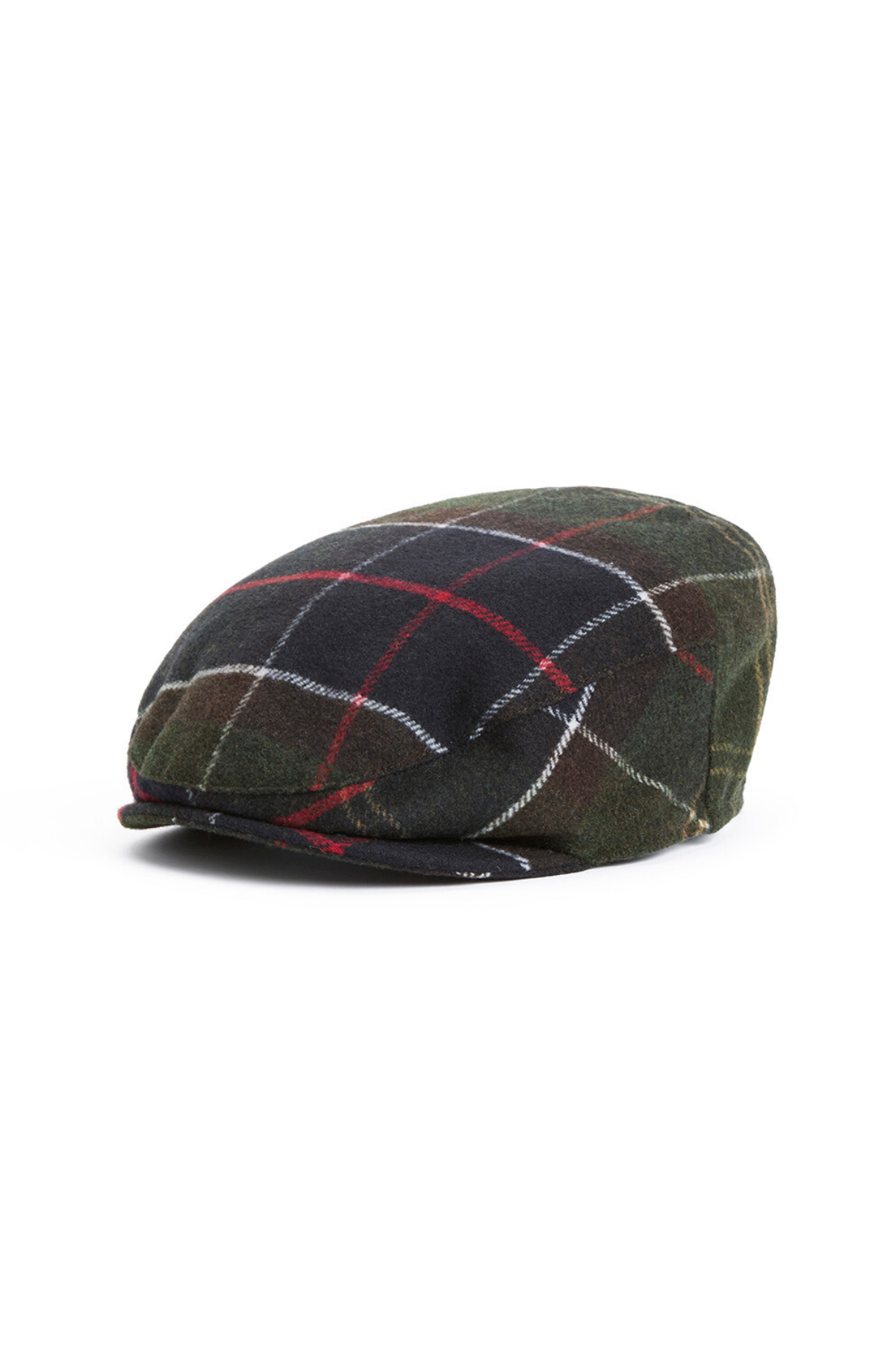 Barbour Heidi Tartan Düz Şapka TN11 Classic Tartan