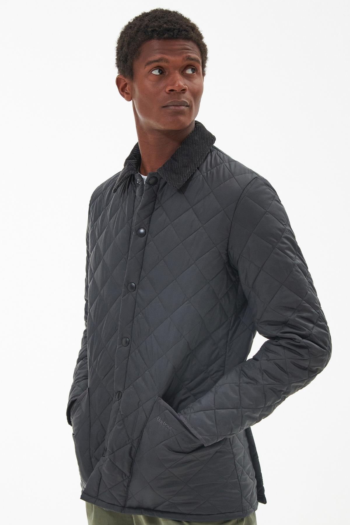 Barbour Heritage Liddesdale® Kapitone Slim Fit CH72 Charcoal