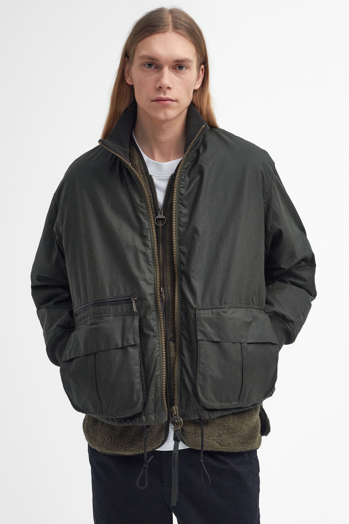 Barbour Highfield Yağlı Ceket OL51 Archive Olive