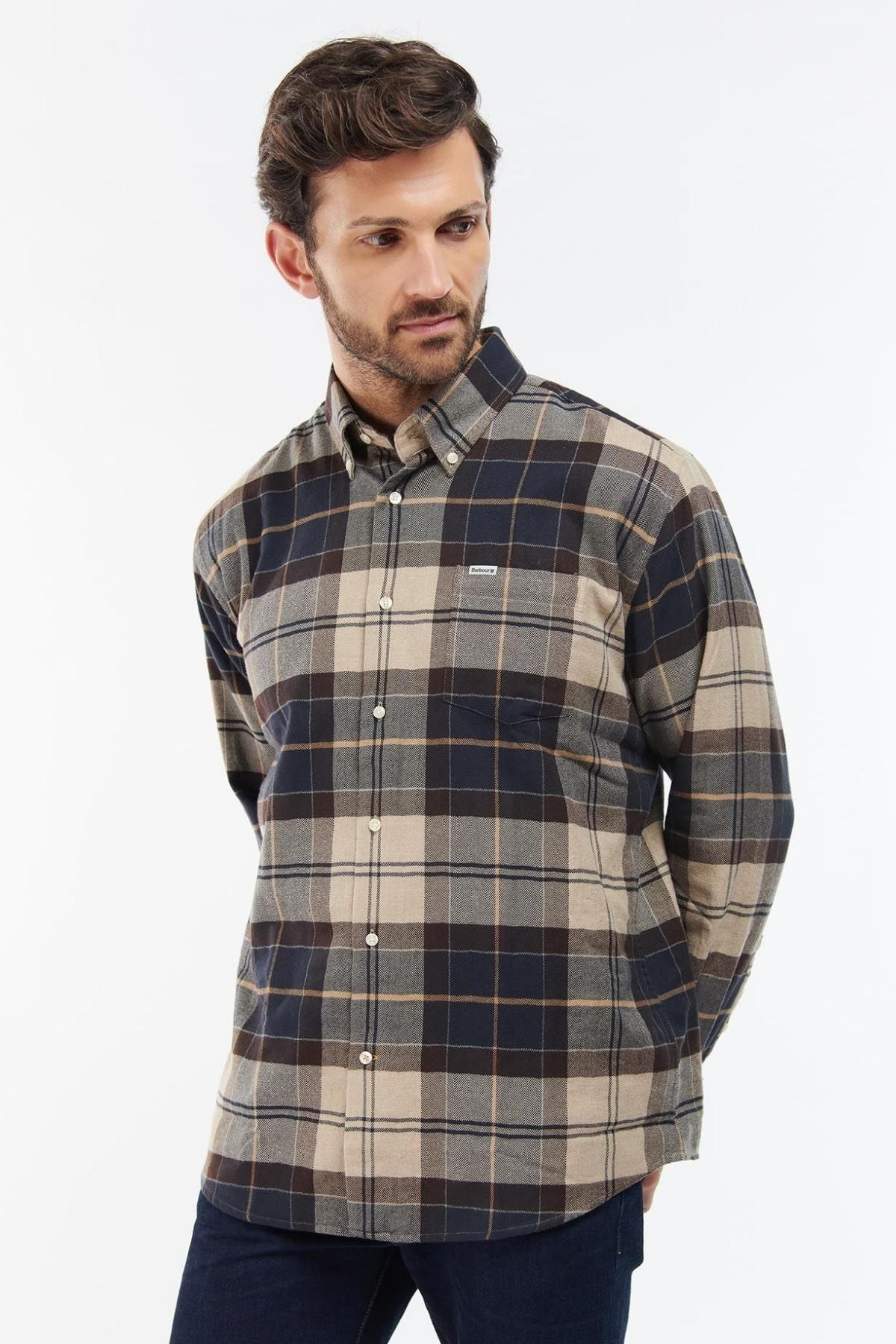 Barbour Hogside Tartan Regular Gömlek TN63 Autumn Dress