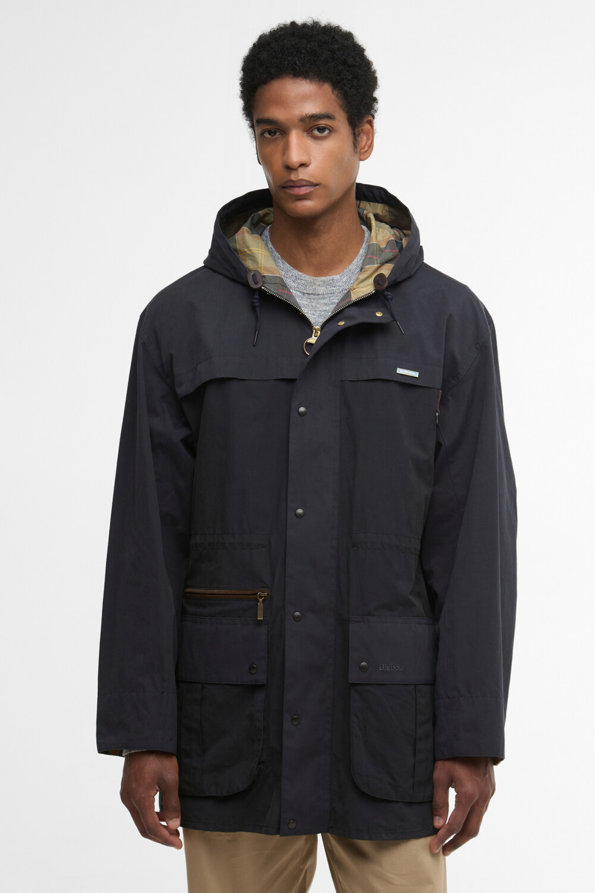 Barbour Icons Durham Casual Ceket NY72 Navy